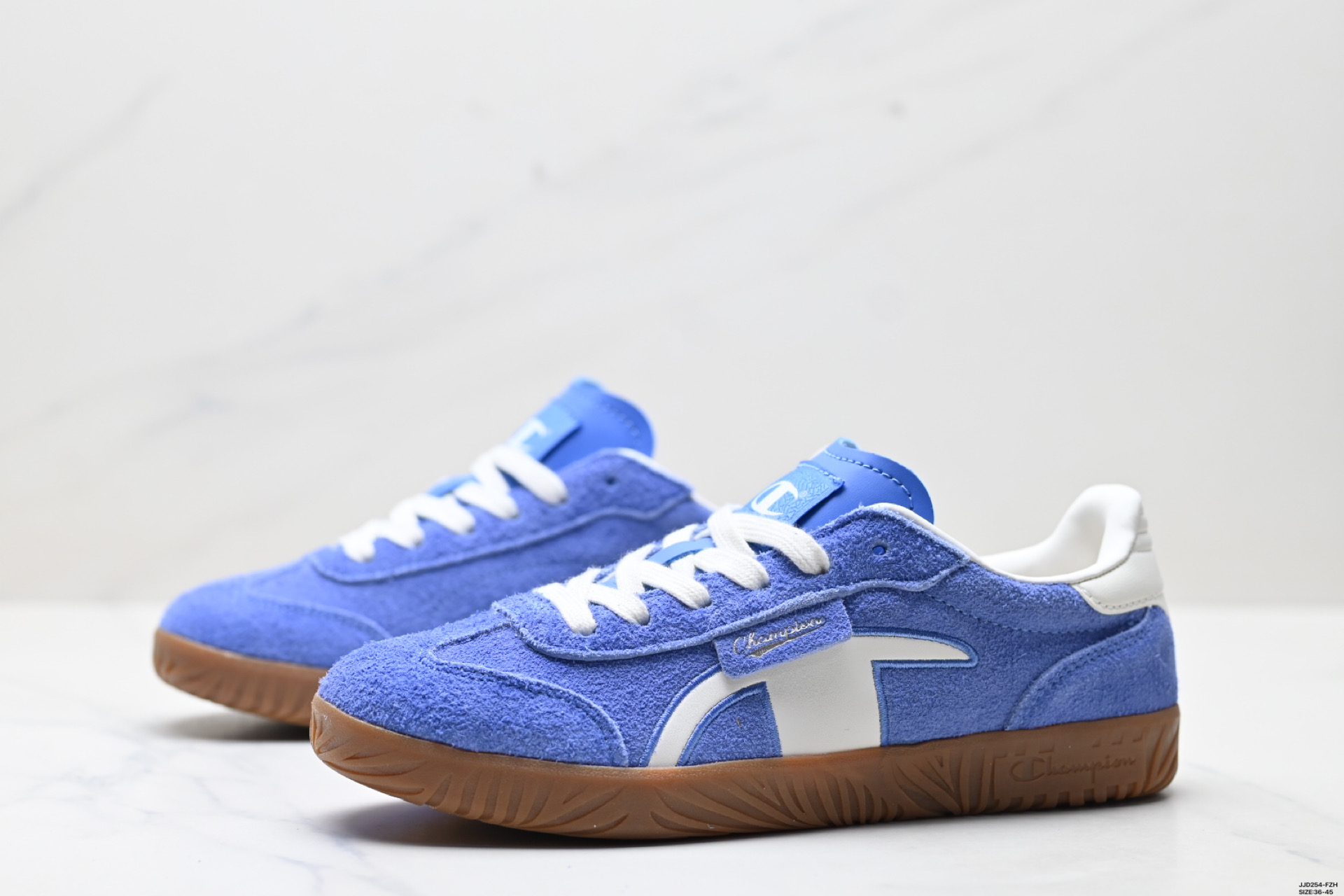 Champion Zapatillas Casuales de Gamuza Azul para Hombre y Mujer - Estilo Retro 5 i1748279534540 950 0 3