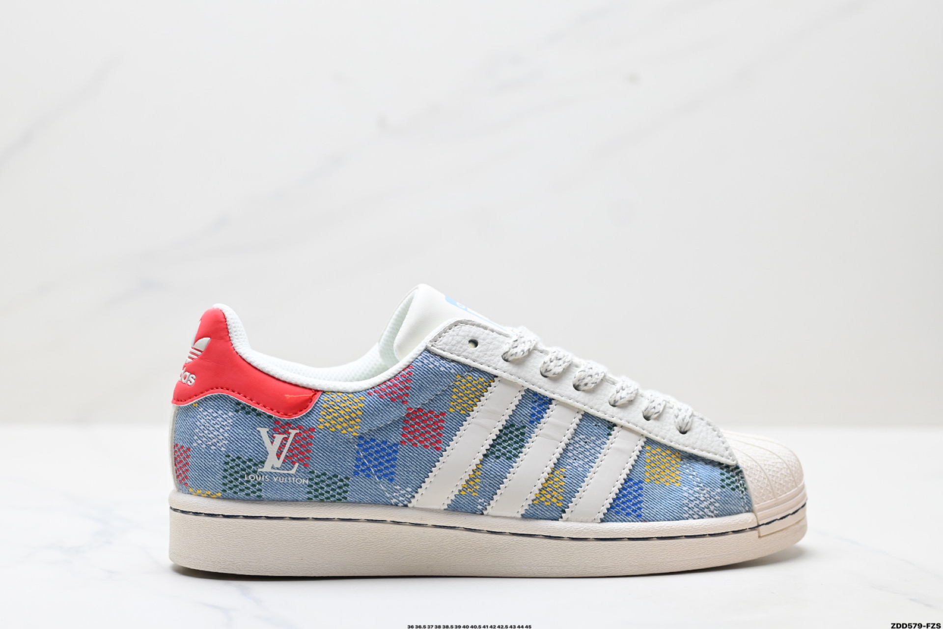 Adidas Originals Superstar 阿迪达斯 三叶草 贝壳头’DIY’系列低帮经典百搭休闲运动板鞋 HS3079