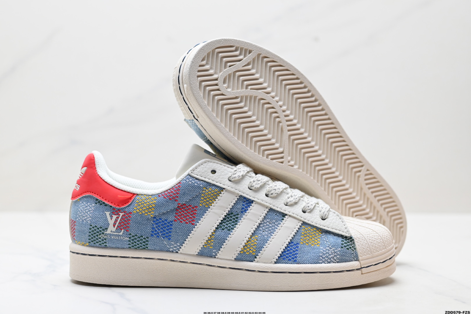 Adidas Originals Superstar 阿迪达斯 三叶草 贝壳头’DIY’系列低帮经典百搭休闲运动板鞋 HS3079