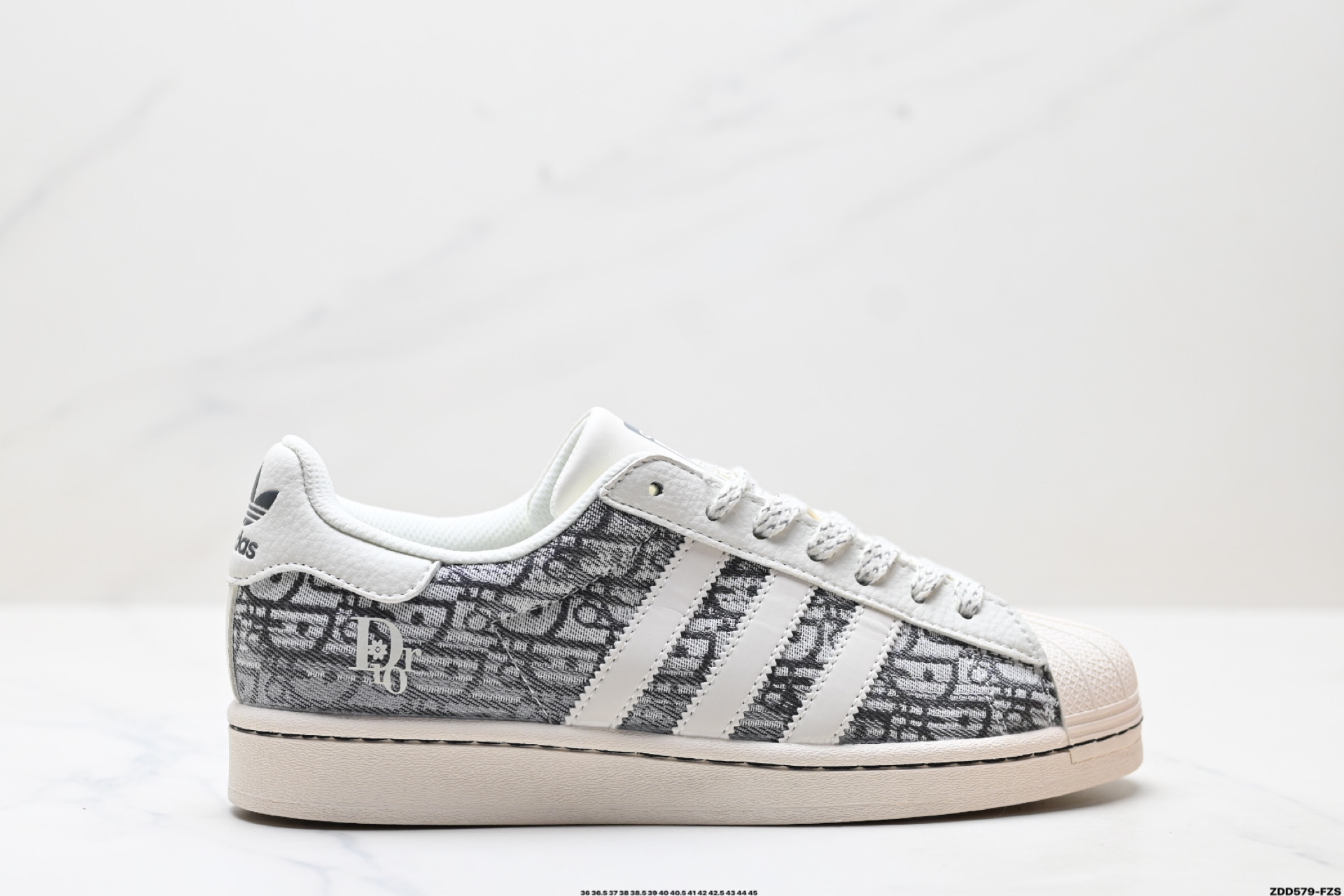 Adidas Originals Superstar 阿迪达斯 三叶草 贝壳头’DIY’系列低帮经典百搭休闲运动板鞋 HS3079