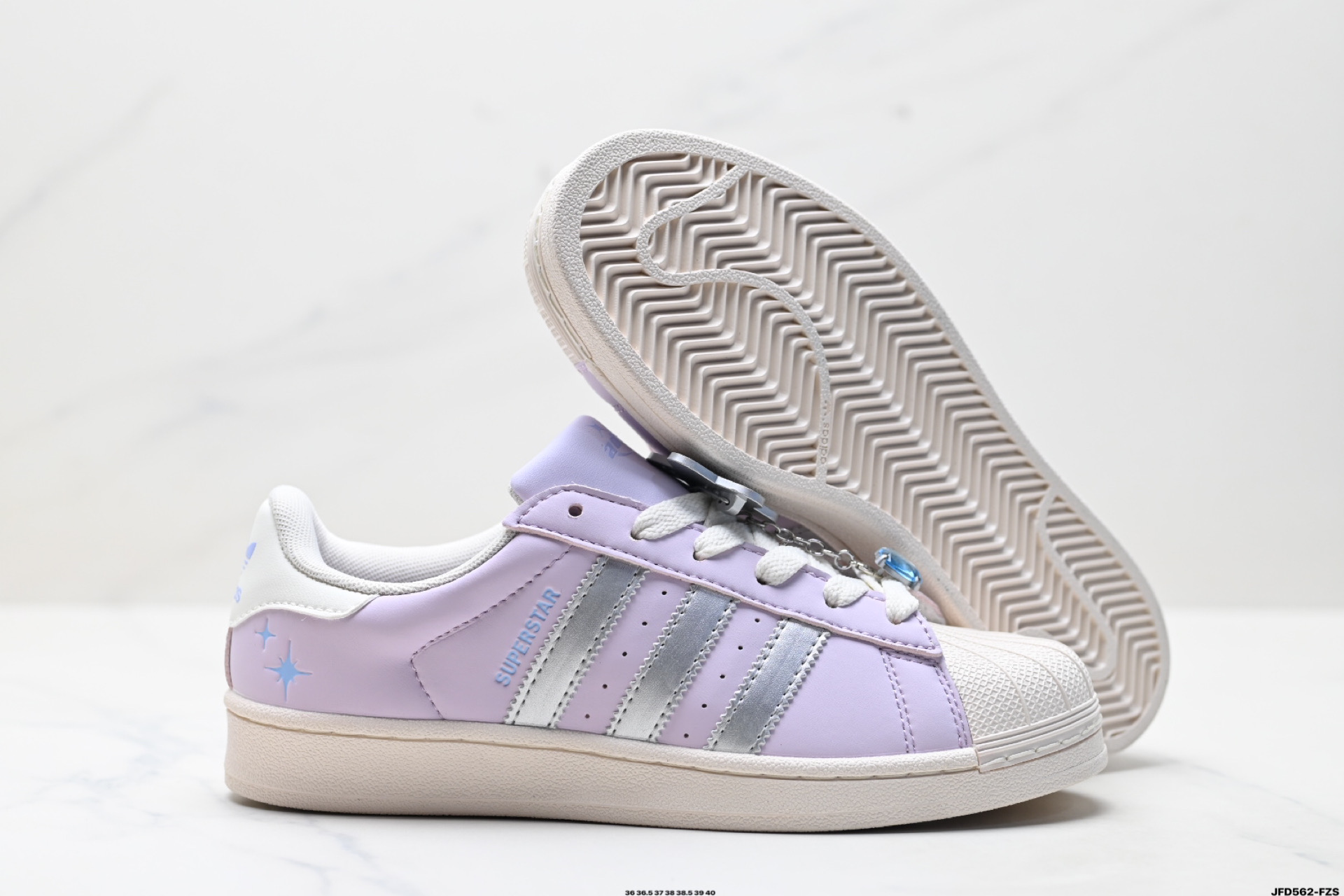 Adidas Originals Superstar贝壳头系列 阿迪达斯 三叶草低帮经典百搭休闲运动板鞋 JQ8777