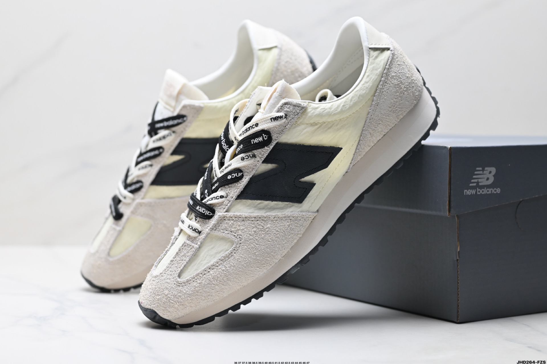 New Balance NB 471系列 织物牛剖层革 复古时尚 防滑耐磨低帮 生活休闲鞋 U471AM