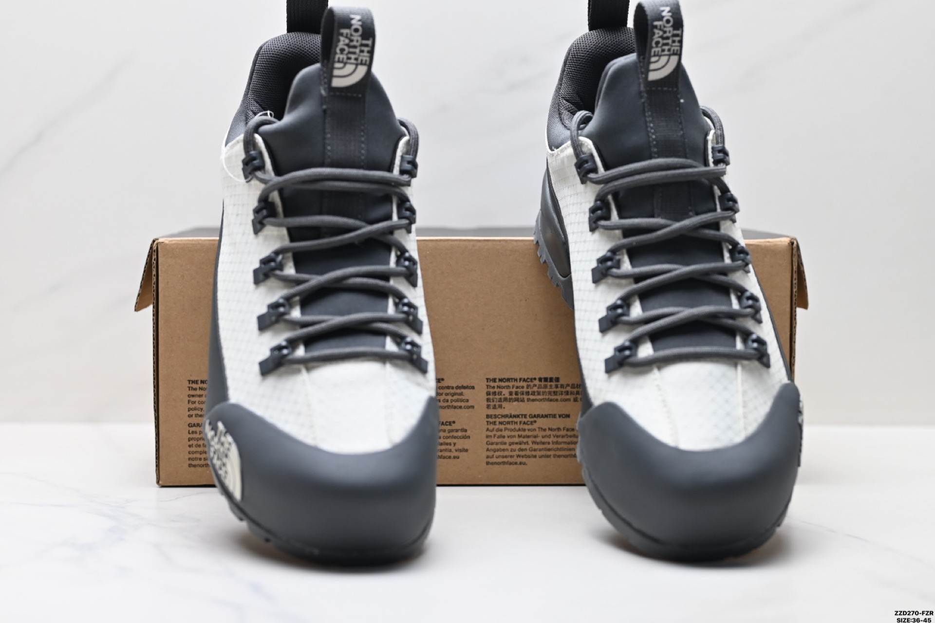 北面THE NORTH FACE GLENCLYFFE 舒适耐用防滑支撑 低帮 休闲跑步鞋 NFOA817B8OR-085