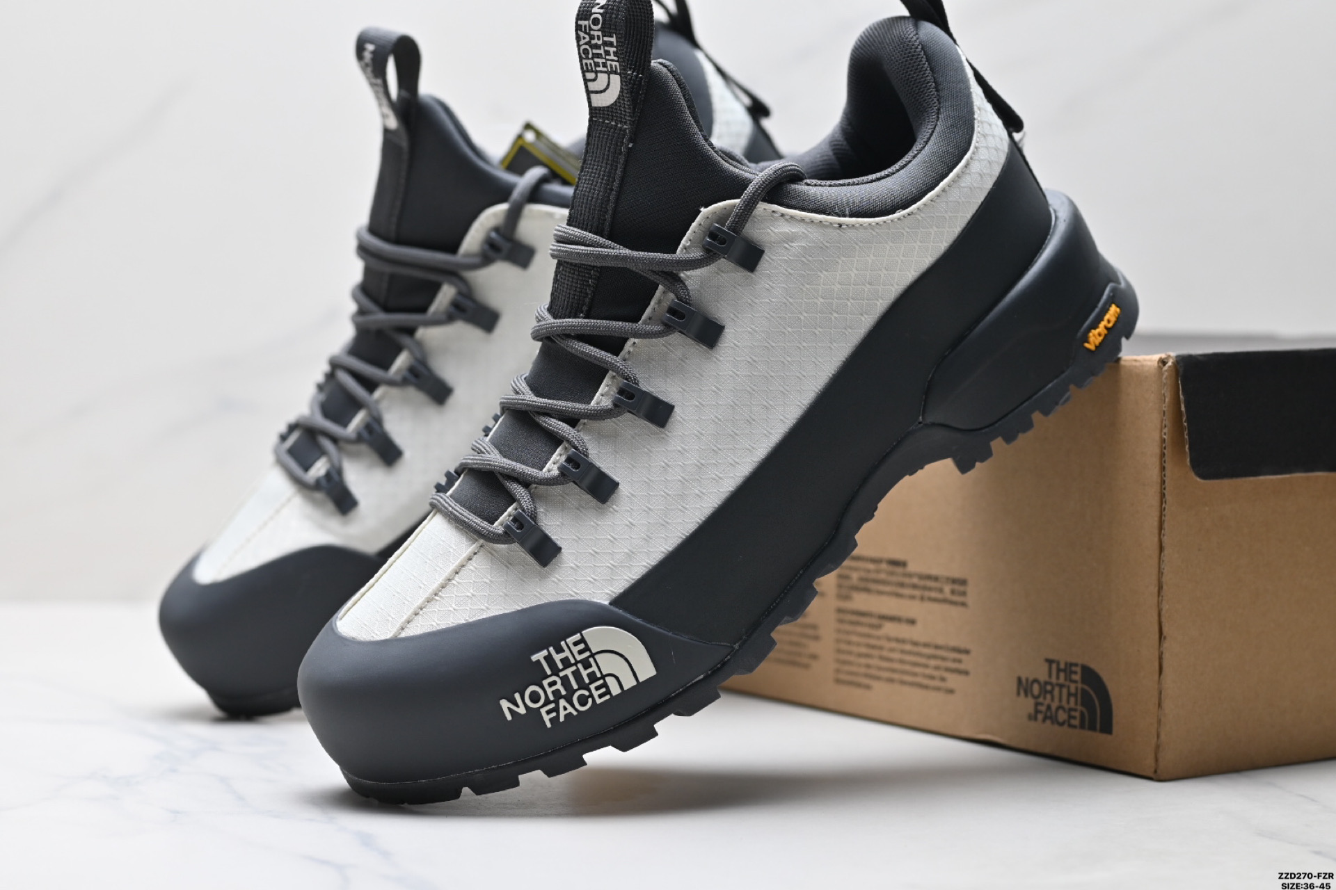 北面THE NORTH FACE GLENCLYFFE 舒适耐用防滑支撑 低帮 休闲跑步鞋 NFOA817B8OR-085