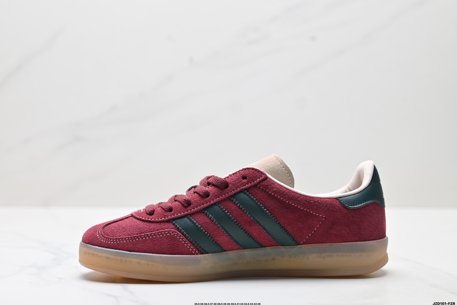 150 Adidas Originals Gazelle INdoor 三叶草休闲防滑耐磨低帮板鞋 JH5403