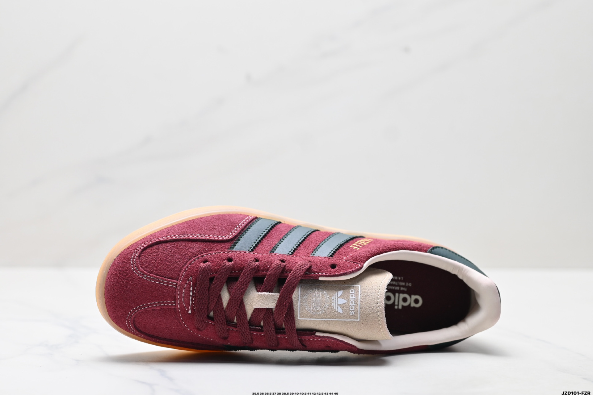 150 Adidas Originals Gazelle INdoor 三叶草休闲防滑耐磨低帮板鞋 JH5403
