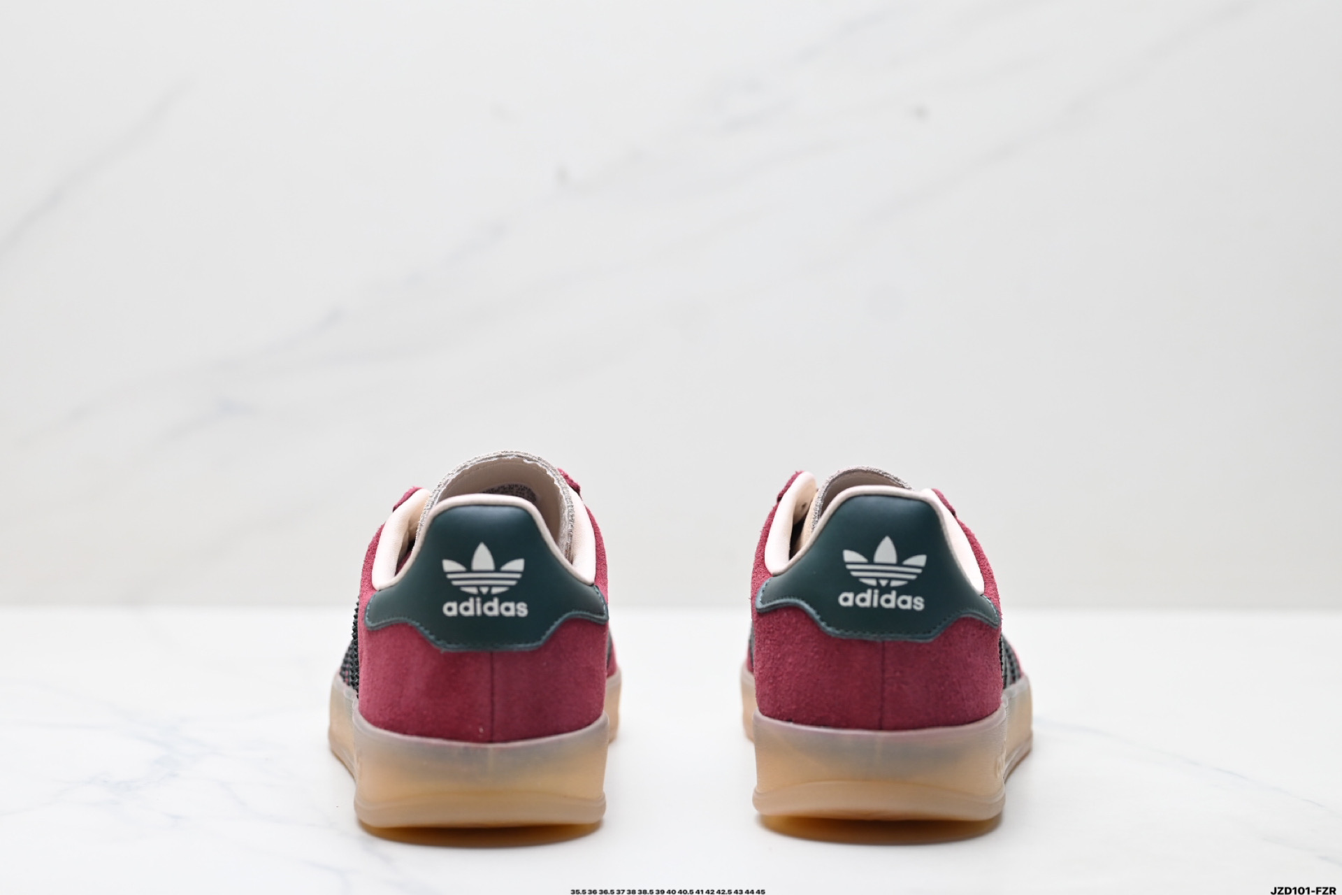 150 Adidas Originals Gazelle INdoor 三叶草休闲防滑耐磨低帮板鞋 JH5403