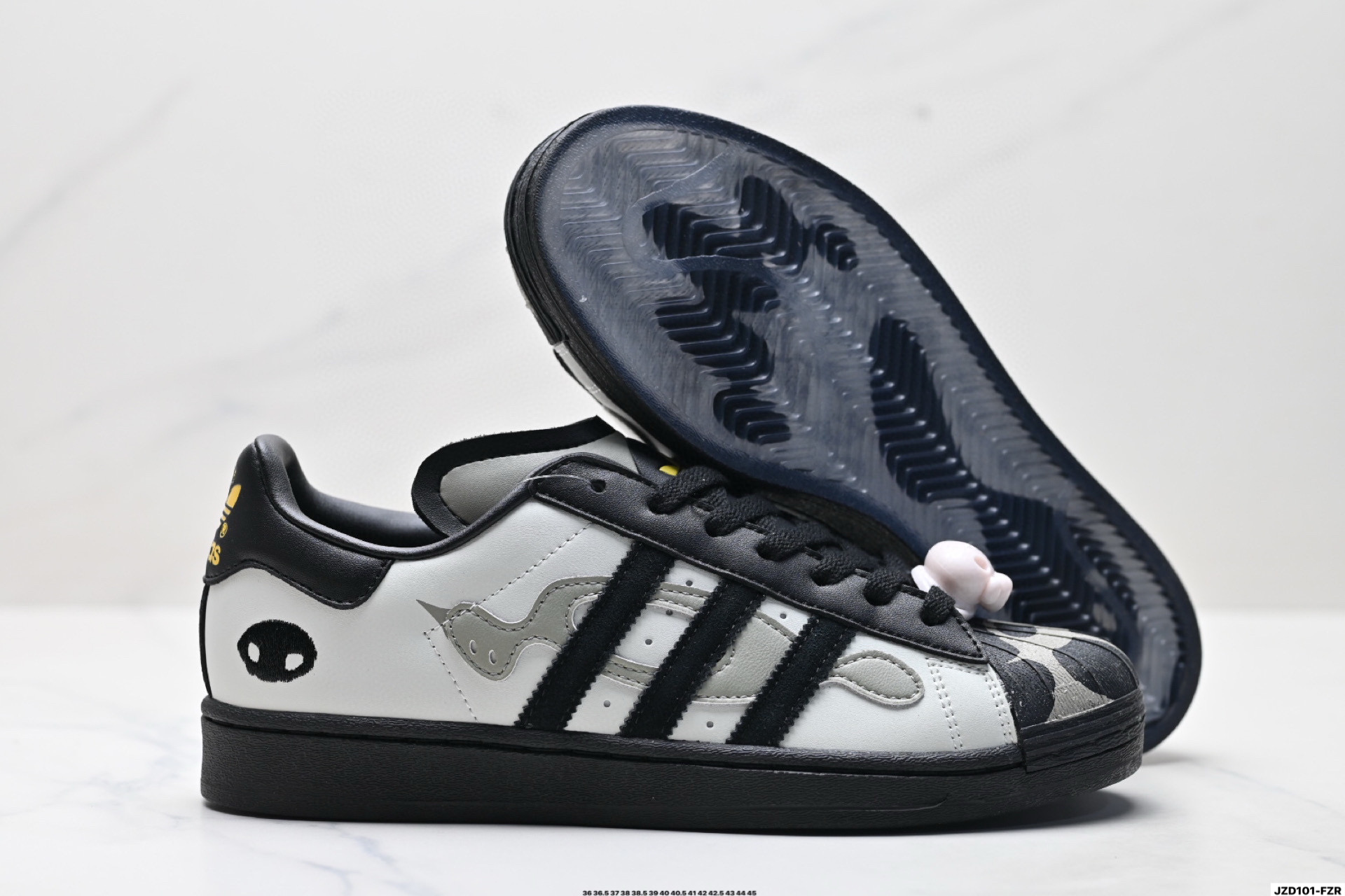 Adidas Originals Superstar贝壳头系列 阿迪达斯 低帮经典百搭休闲运动板鞋 JQ8778