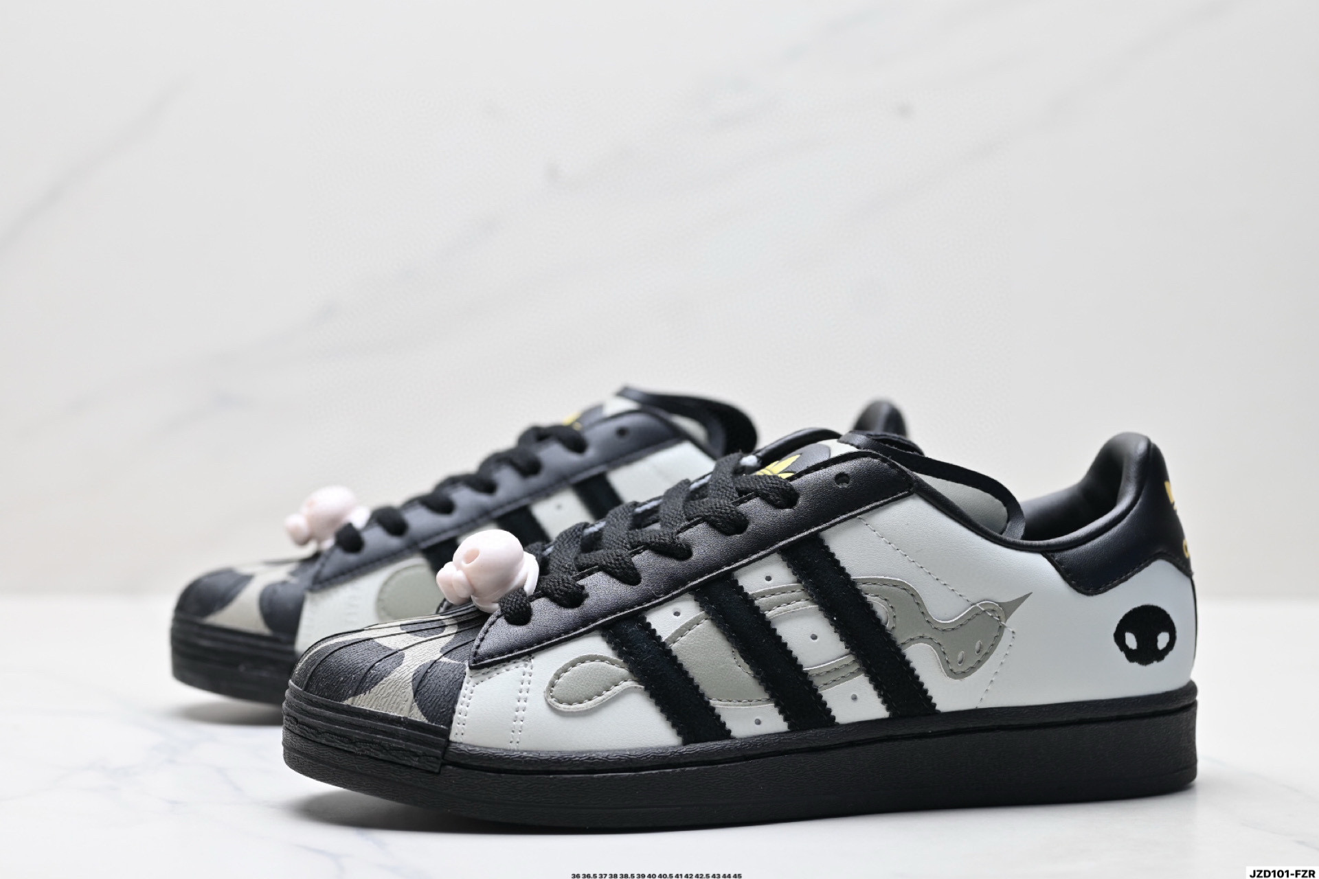 Adidas Originals Superstar贝壳头系列 阿迪达斯 低帮经典百搭休闲运动板鞋 JQ8778