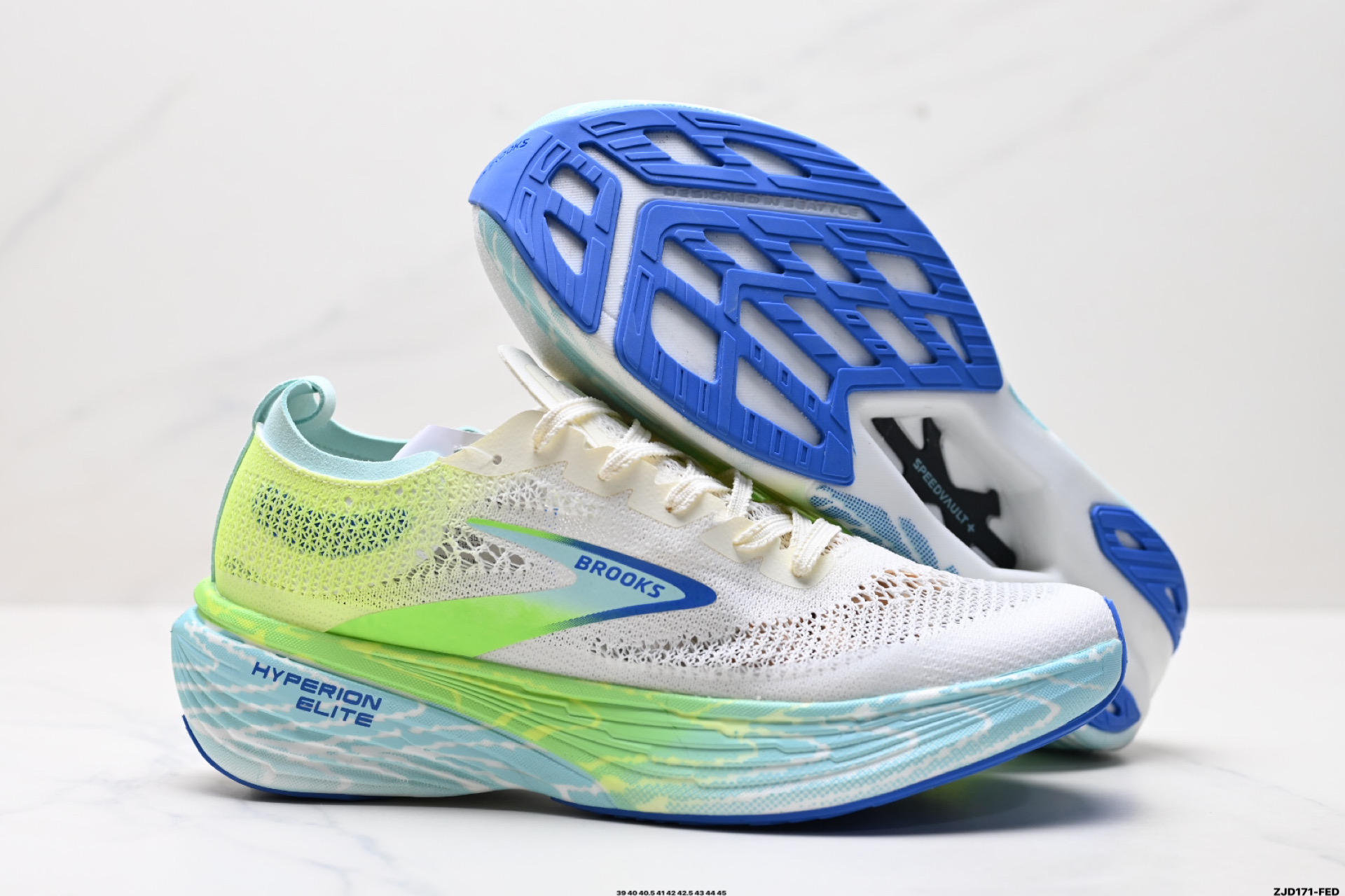 250 Brooks布鲁克斯 Hyperion Elite 4 舒适百搭防滑耐磨 低帮 越野竞速跑步鞋 100053 1D 134