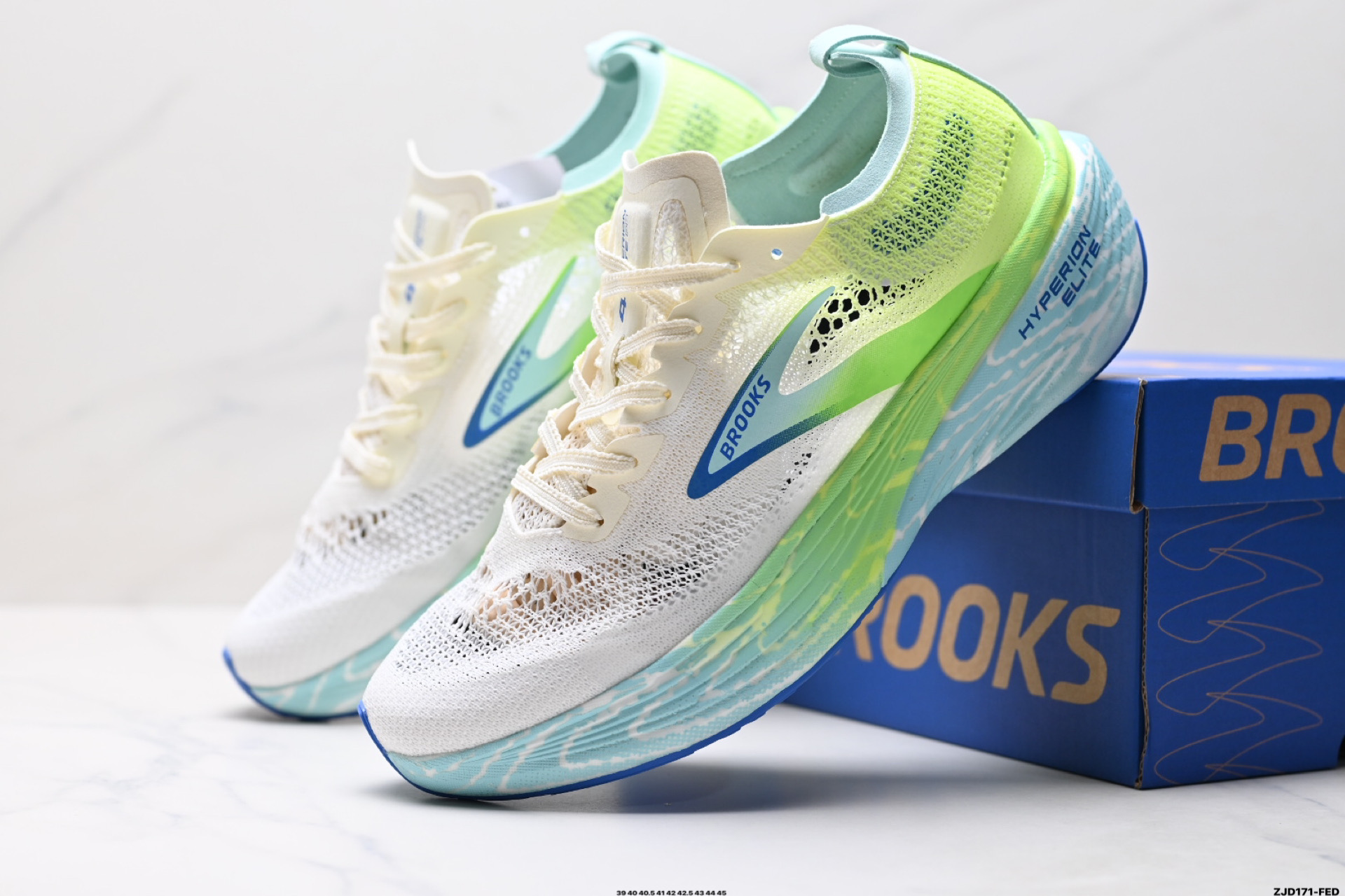 250 Brooks布鲁克斯 Hyperion Elite 4 舒适百搭防滑耐磨 低帮 越野竞速跑步鞋 100053 1D 134