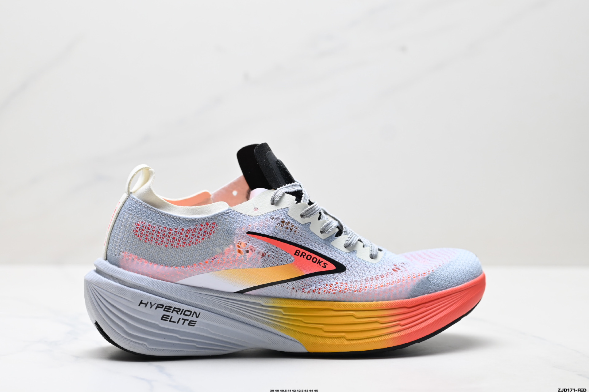 250 Brooks布鲁克斯 Hyperion Elite 4 舒适百搭防滑耐磨 低帮 越野竞速跑步鞋 100053 1D 134
