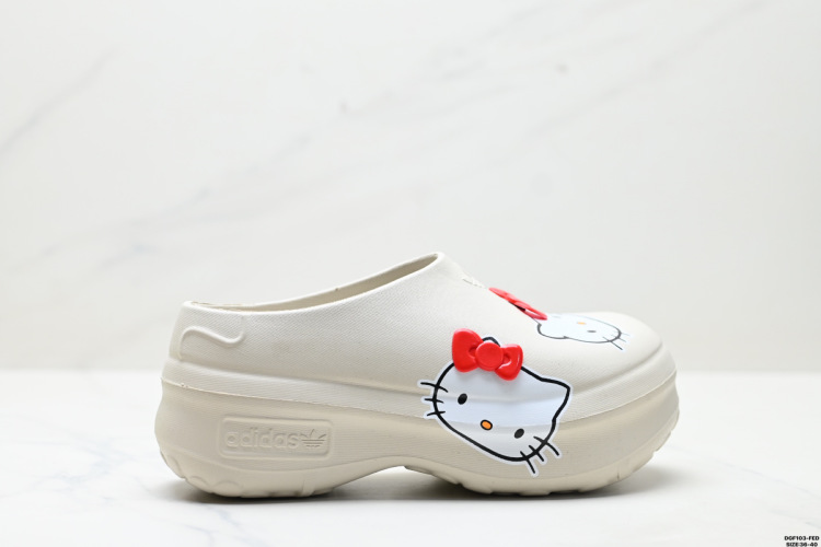 Adidas AdiFOM Stan Smith Mule W Hello Kitty - Stylish Women's Platform Sandals 1 Adidas AdiFOM Stan Smith Mule W Hello Kitty – Stylish Women’s Platform Sandals
