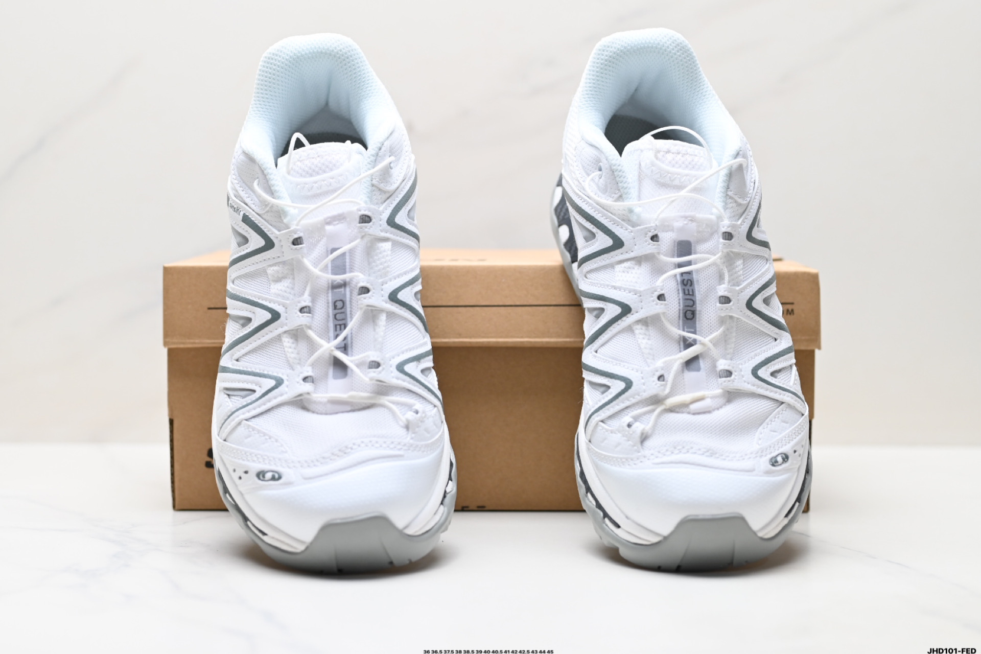 💰210
公司级✅SALOMON萨洛蒙 XT-QUEST 探索者系列户外越野跑鞋
鞋面采用SENSIFIT贴合技术 全方位贴合包裹脚型 鞋跟部鞋底牵引设计 提供强大的抓地性能 更适应野外崎岖不平的道路 其3D ADVANCED CHASSIS底盘 材料轻量大化 钉齿设计更具稳定性 防护性 鞋底易磨损区运用CONTAGRIP高耐磨材料 应对城市硬质路面长距离跑考验
货号:417589-21
尺码:36 36.5 37.5 38 38.5 39 40 40.5 41 42 42.5 43 44 45
ID:JHD101-FED