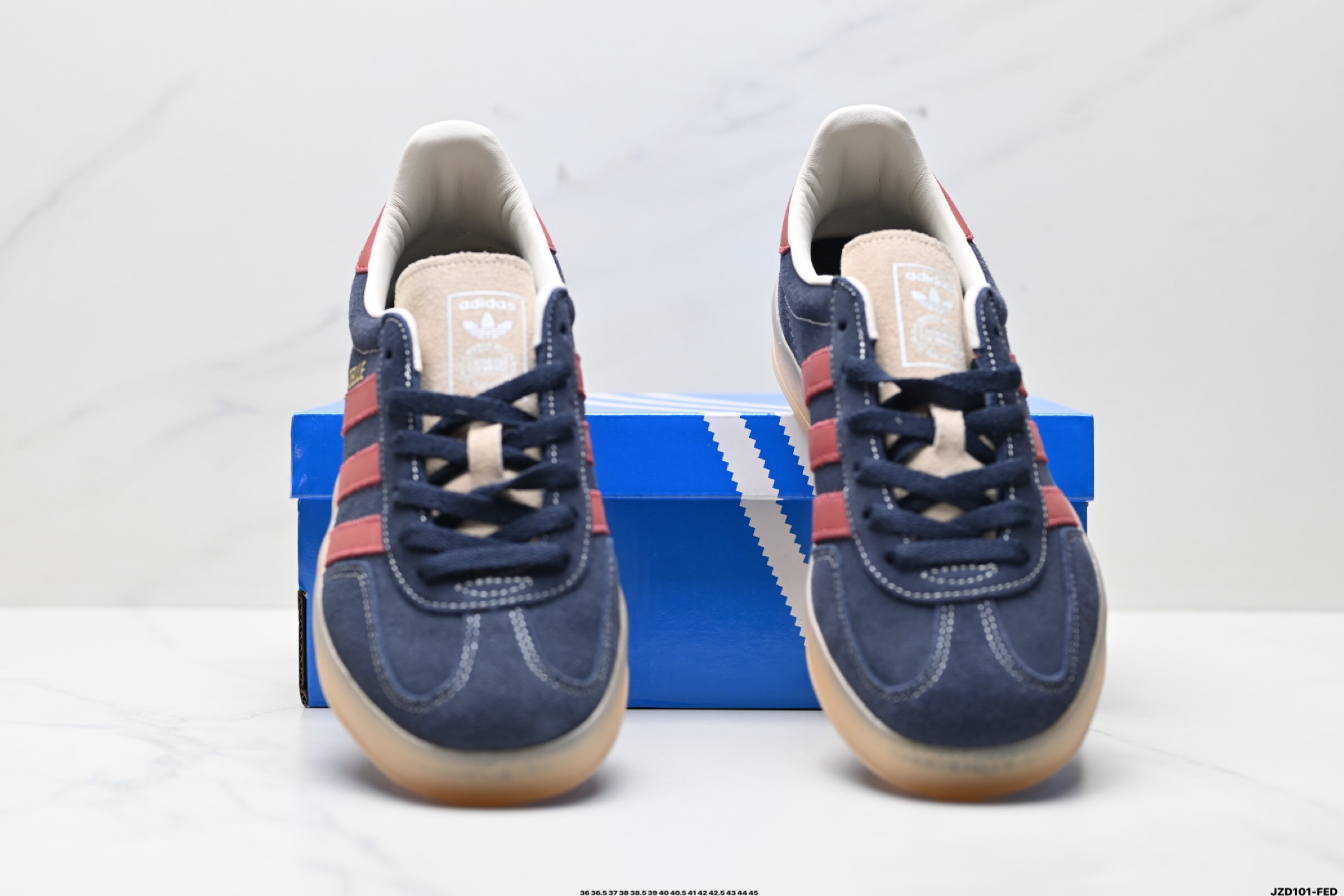 Adidas Originals Gazelle INdoor 三叶草休闲防滑耐磨低帮板鞋 JH5404