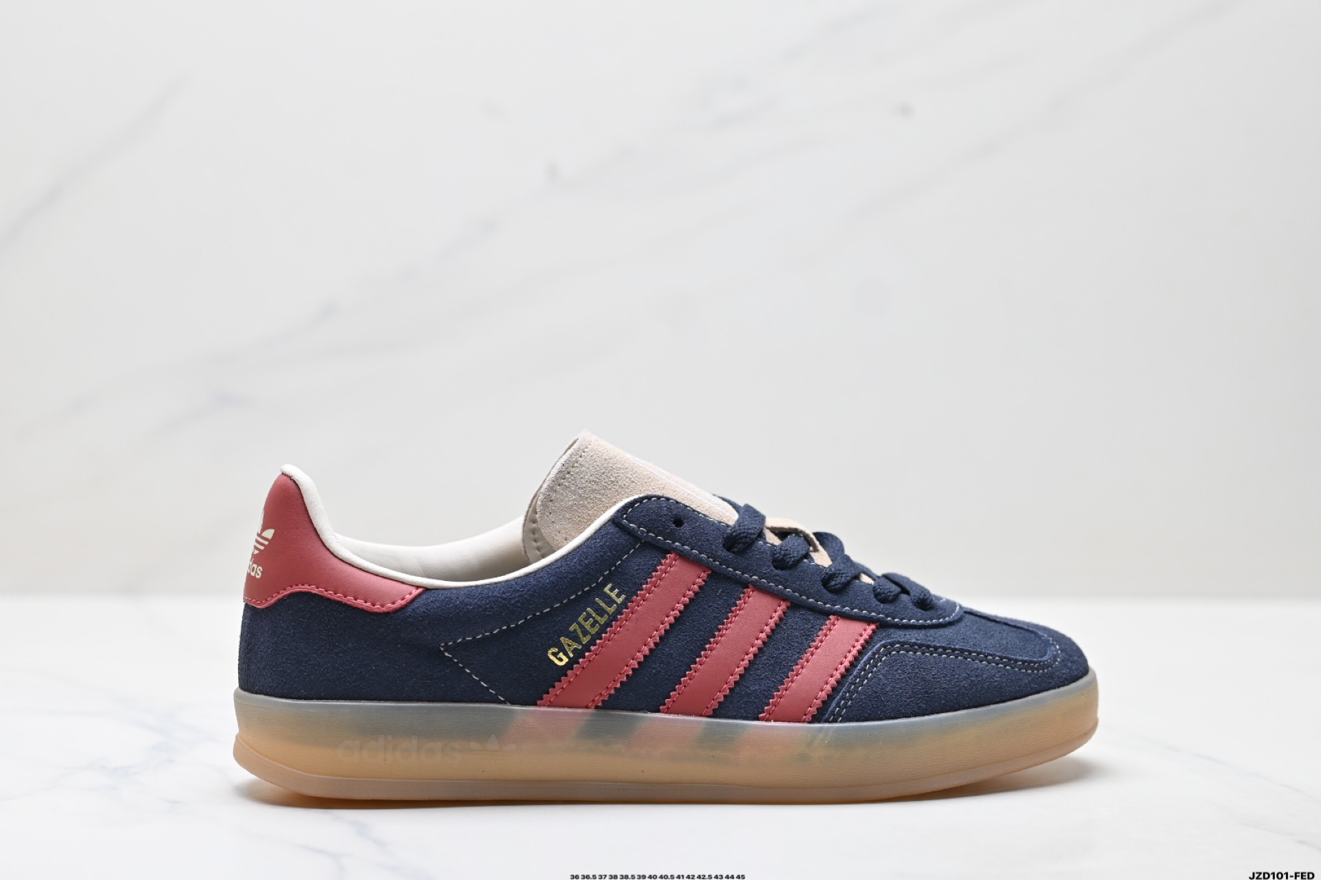 Adidas Originals Gazelle INdoor 三叶草休闲防滑耐磨低帮板鞋 JH5404