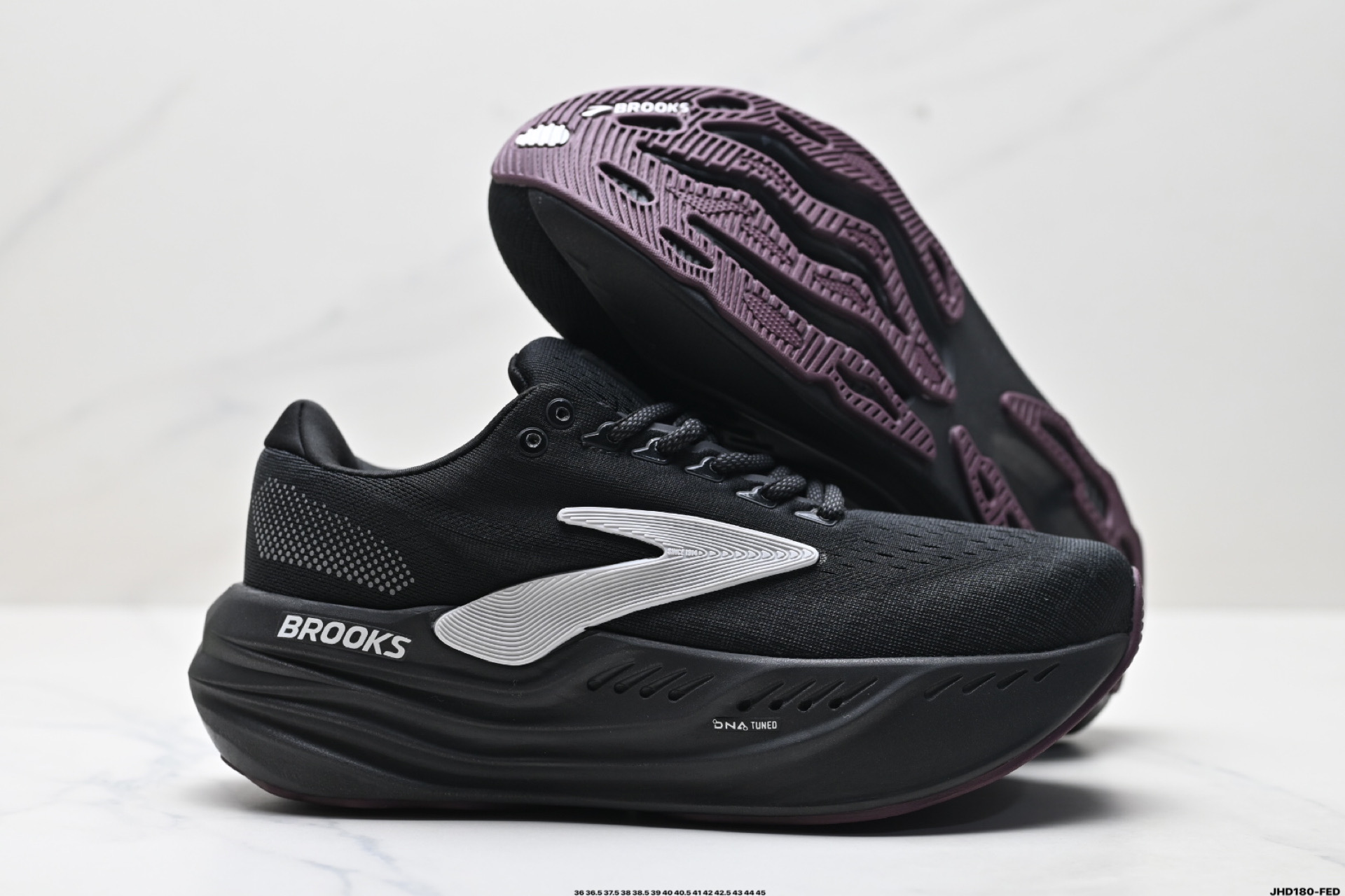Brooks 布鲁克斯Glycerin Max 超级甘油 厚底马拉松缓震跑鞋 120446 1B 439