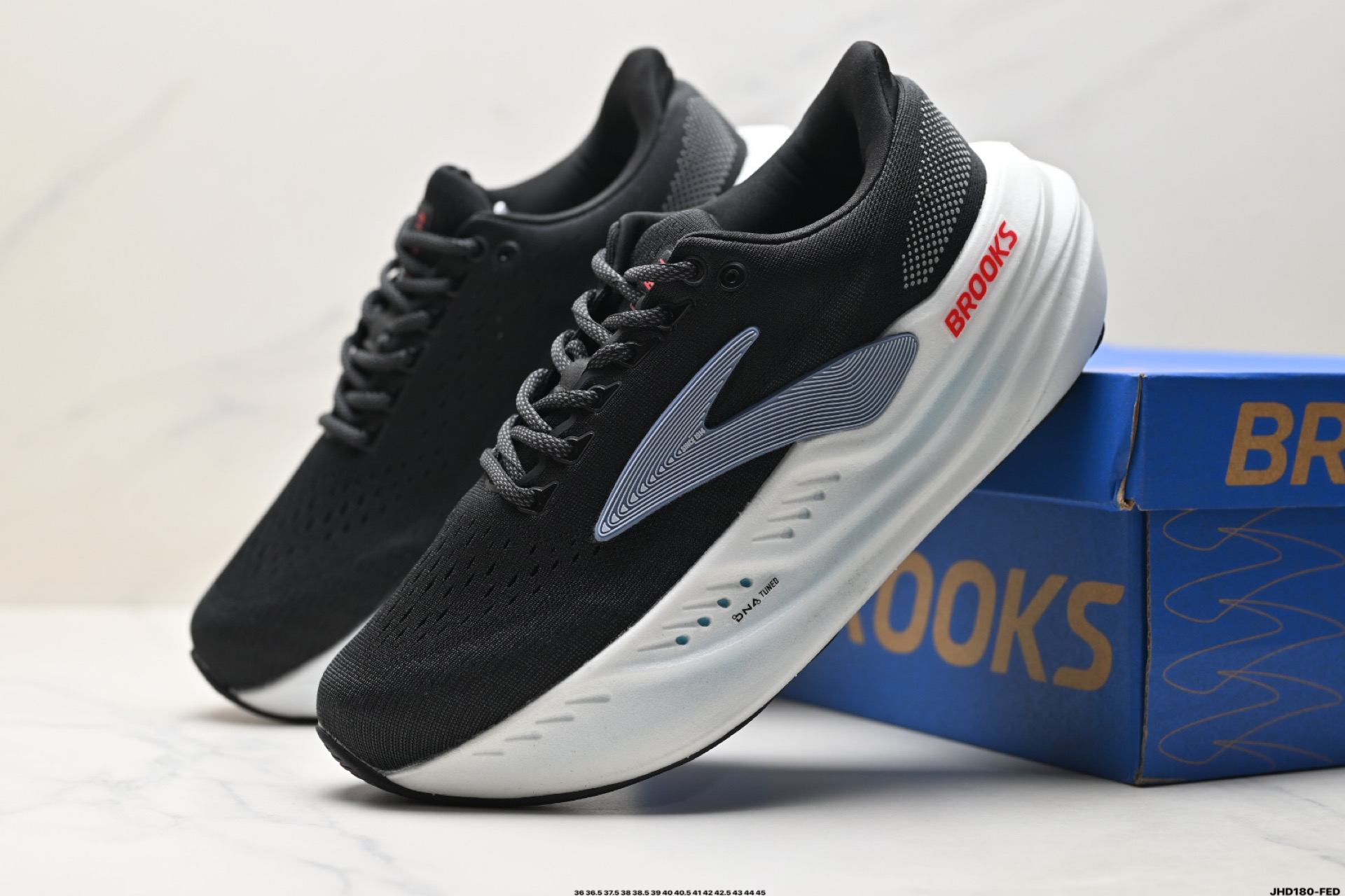 Brooks 布鲁克斯Glycerin Max 超级甘油 厚底马拉松缓震跑鞋 120446 1B 439