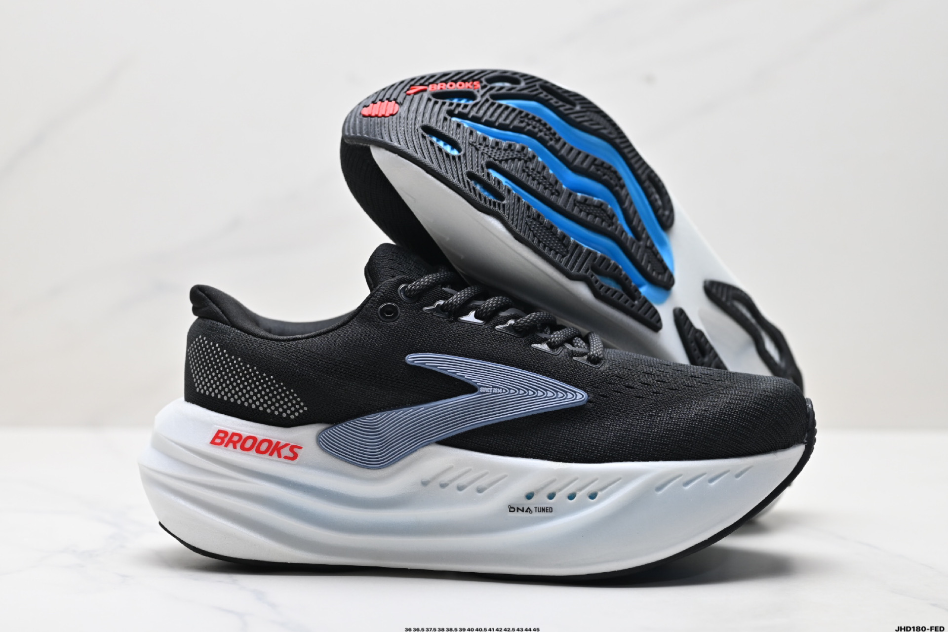 Brooks 布鲁克斯Glycerin Max 超级甘油 厚底马拉松缓震跑鞋 120446 1B 439