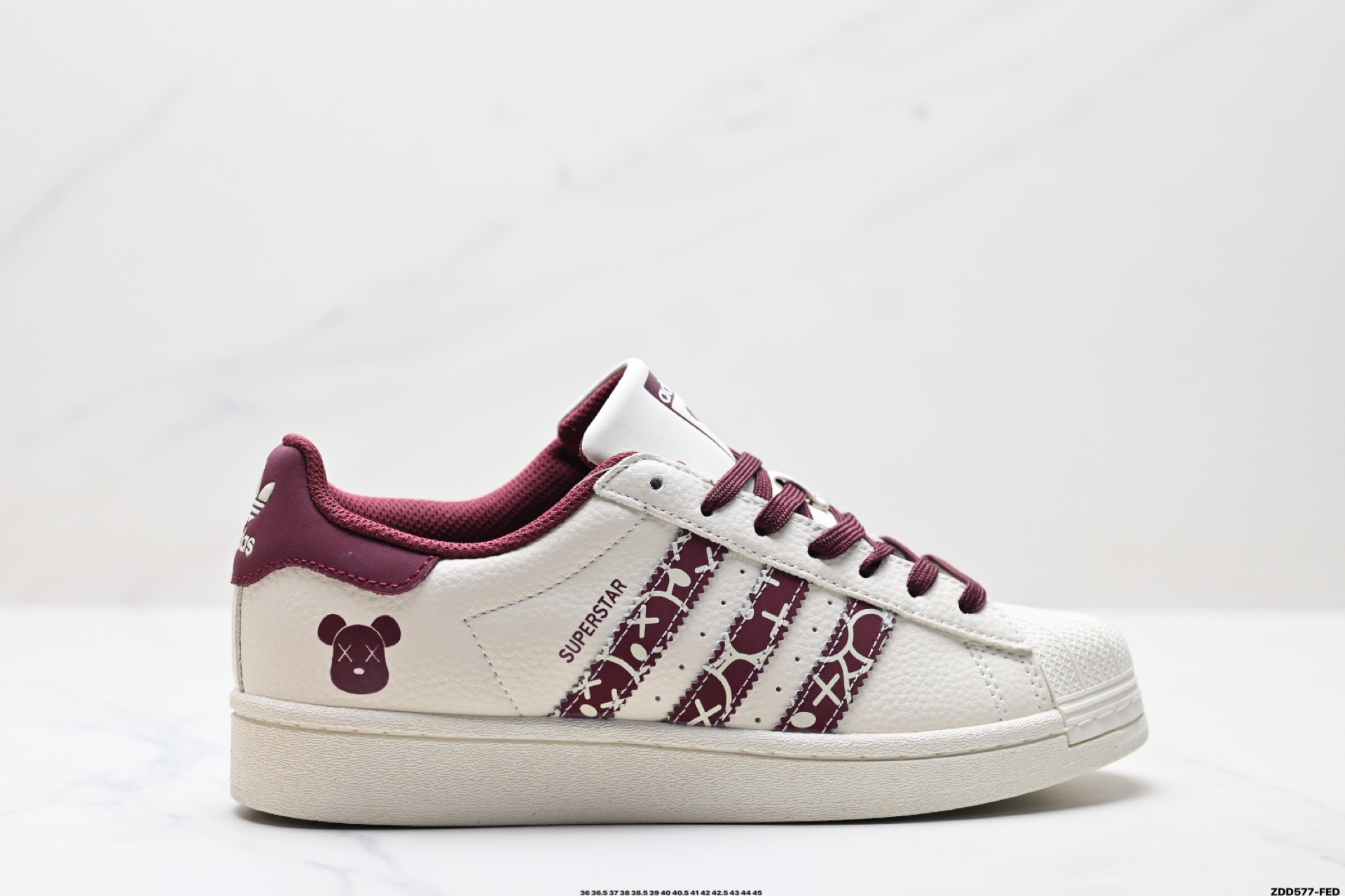 Adidas Originals Superstar 阿迪达斯 三叶草 贝壳头’DIY’系列低帮经典运动板鞋 AD8011