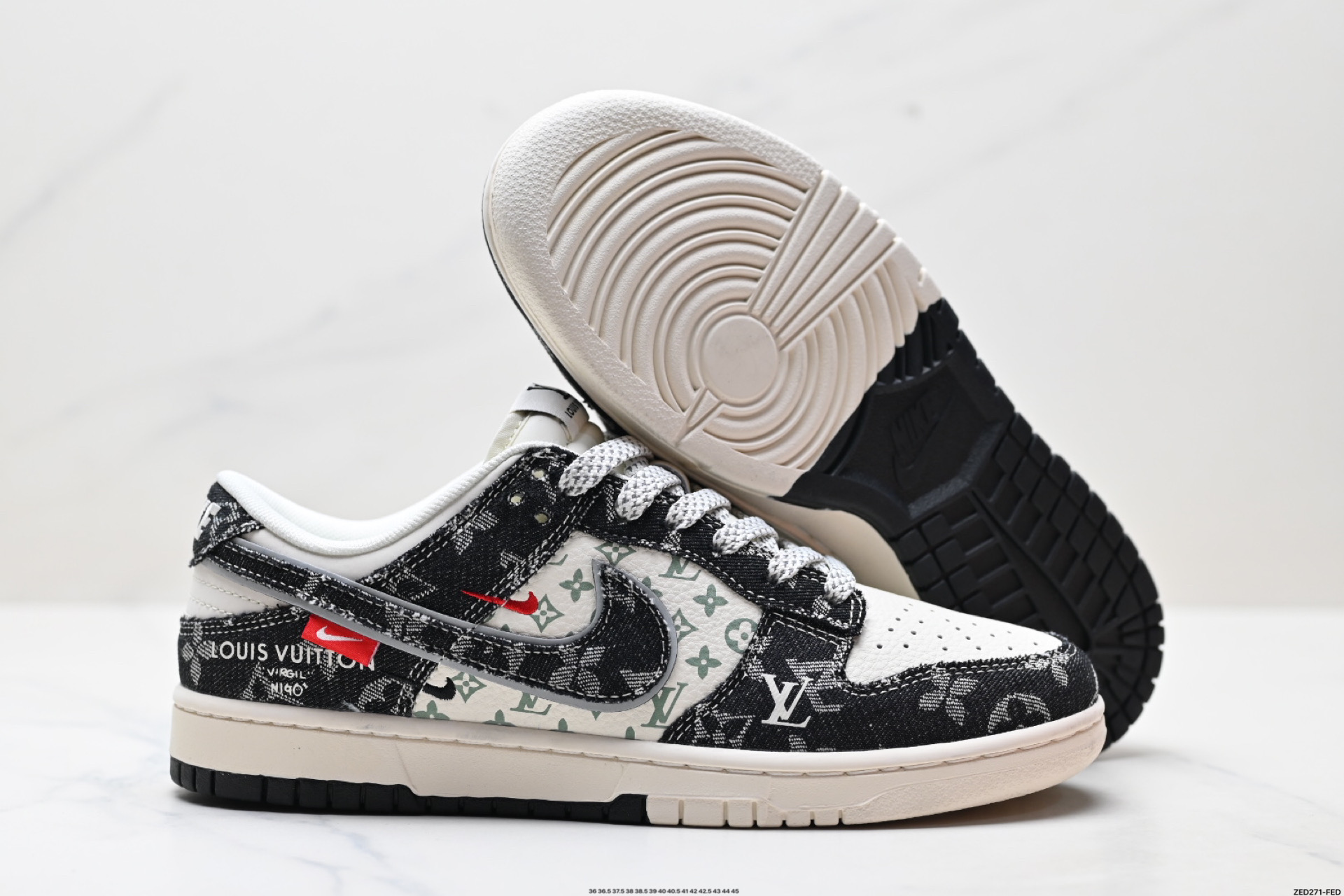 Nike Dunk Low Retro ‘DIY高端定制’耐克 低帮休闲运动板鞋 YX5066-351