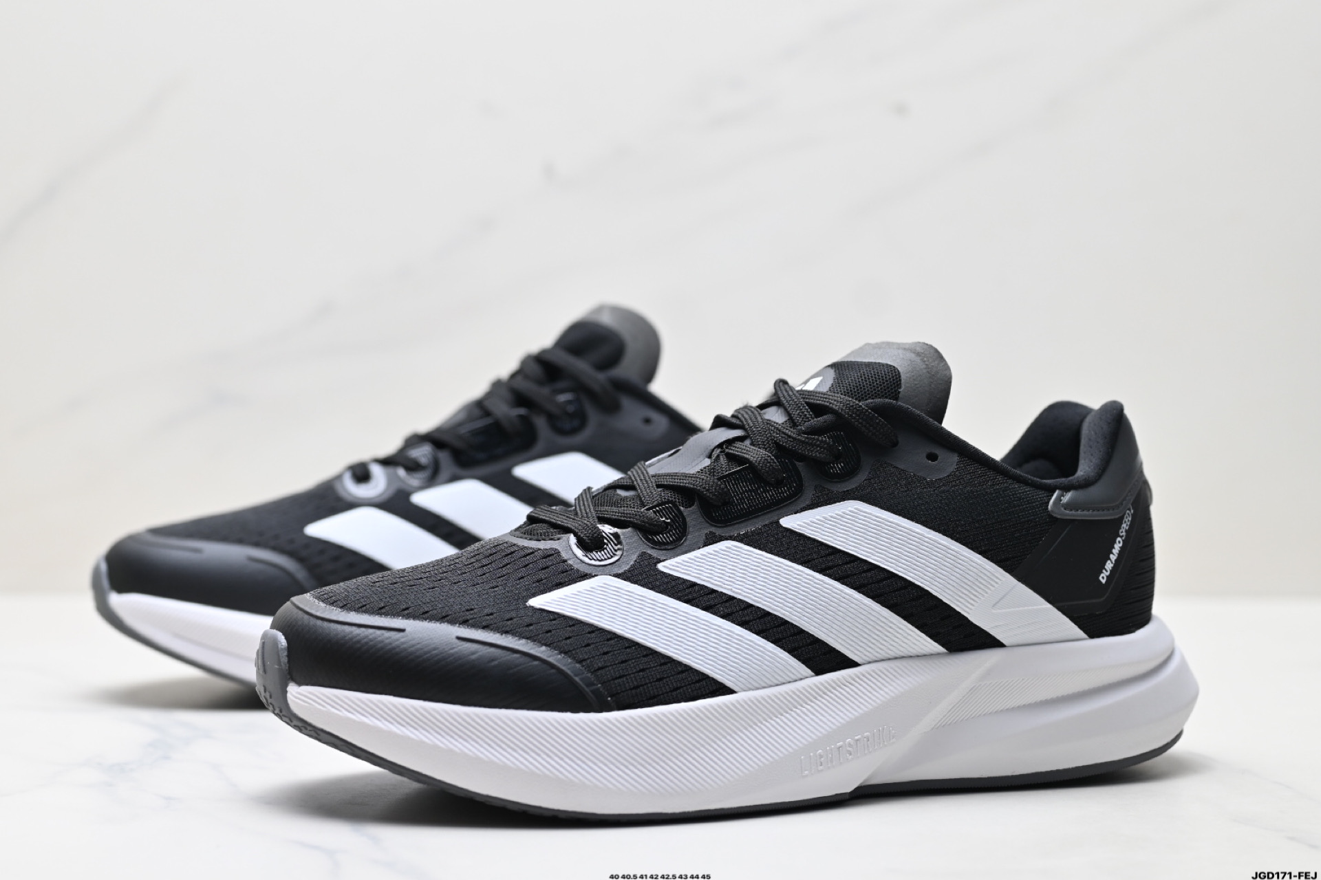 Adidas ADIZERO DURAMO SPEED 2 阿迪达斯 网面透气 轻盈跑鞋 IH8204
