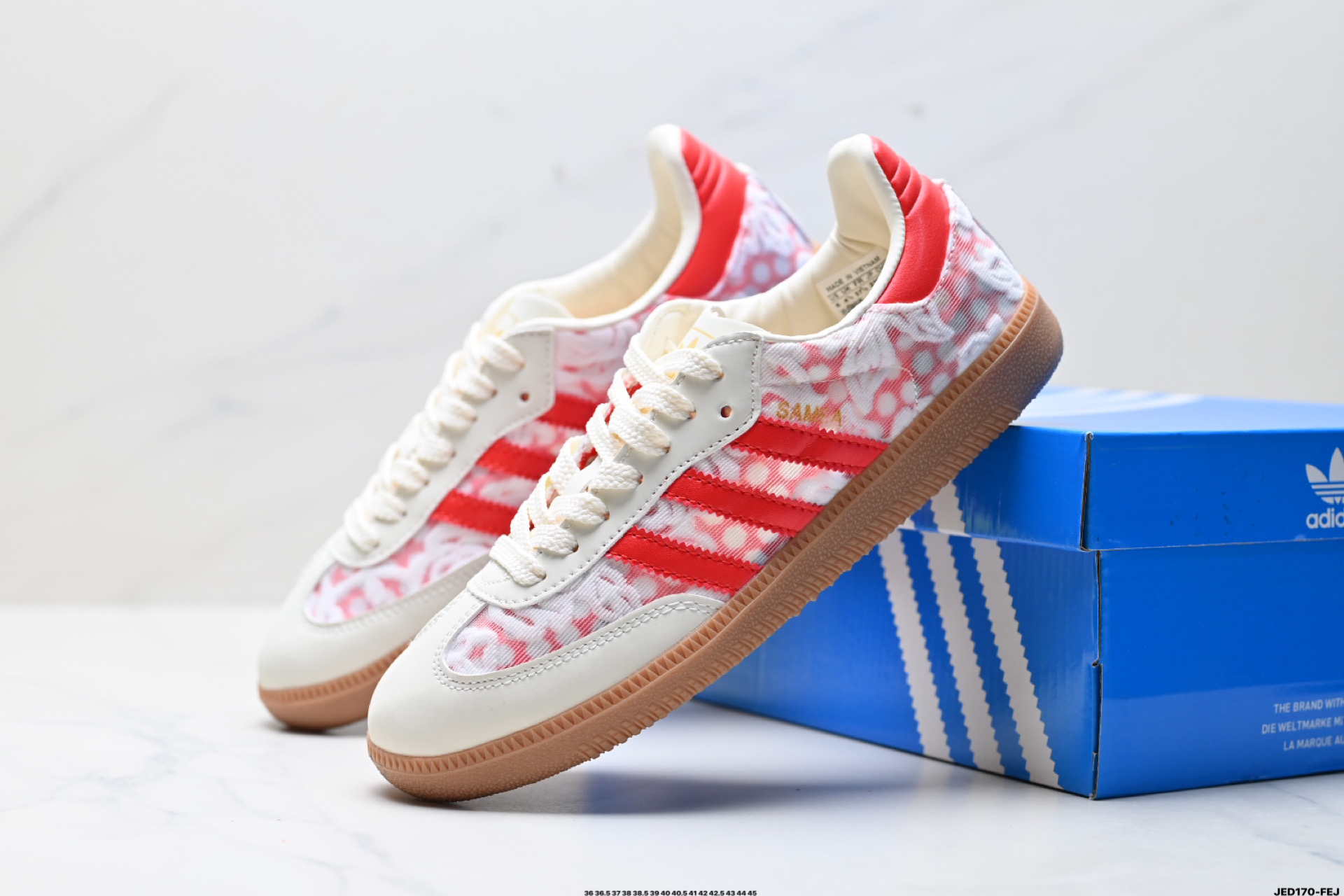 阿迪达斯三叶草Adidas Originals Samba OG 桑巴舞系列绅士德训足球风百搭低帮休闲运动板鞋 JR8841