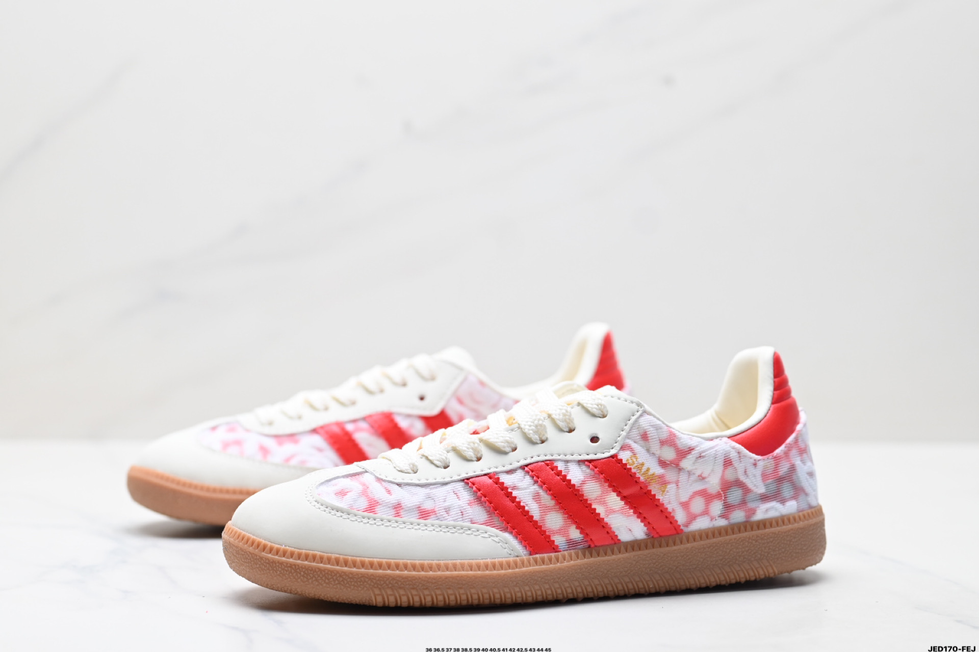 阿迪达斯三叶草Adidas Originals Samba OG 桑巴舞系列绅士德训足球风百搭低帮休闲运动板鞋 JR8841