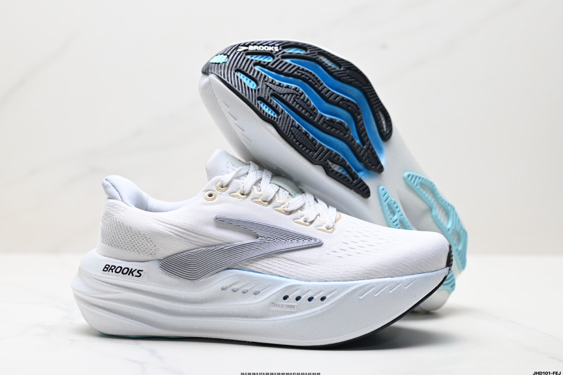 Brooks 布鲁克斯Glycerin Max 超级甘油 厚底马拉松缓震跑鞋 110447 284