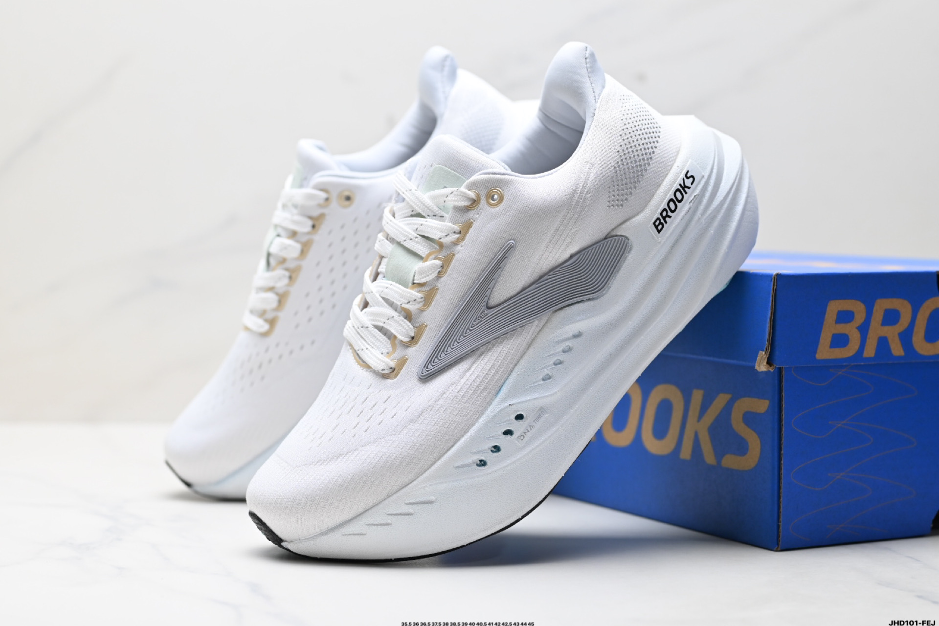 Brooks 布鲁克斯Glycerin Max 超级甘油 厚底马拉松缓震跑鞋 110447 284
