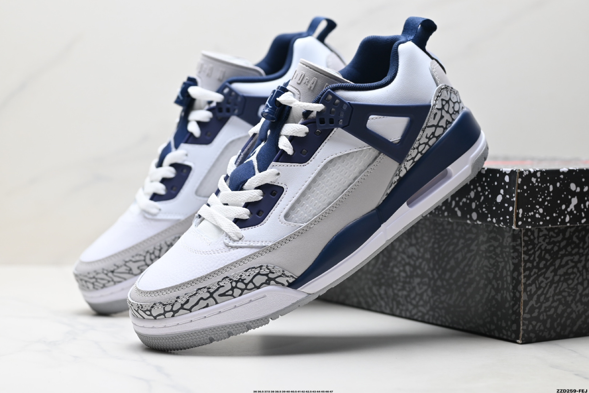 Nike Air Jordan Spizike Low舒适百搭 防滑耐磨 低帮 复古篮球鞋 FQ1759-140