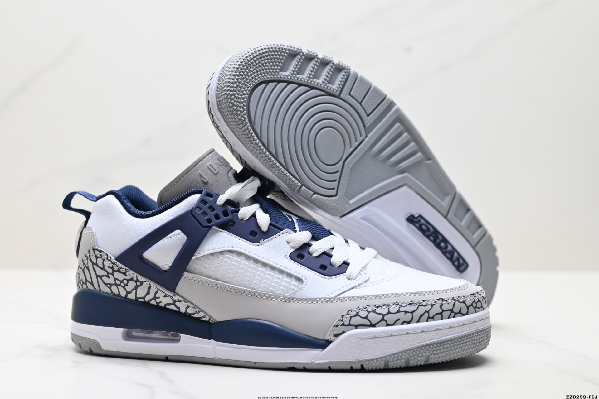 Nike Air Jordan Spizike Low舒适百搭 防滑耐磨 低帮 复古篮球鞋 FQ1759-140