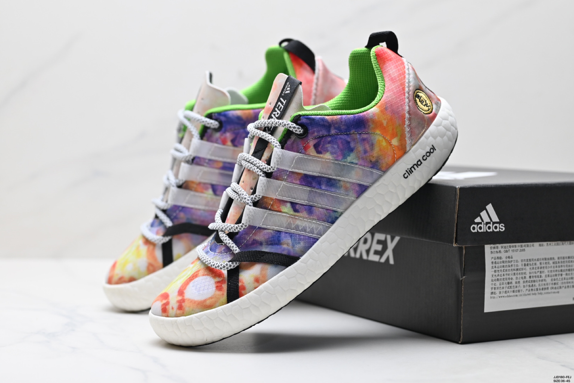 Adidas Climacool Boat Lace 系列 阿迪达斯 织物 耐磨透气 低帮 公路跑步鞋 BA8396