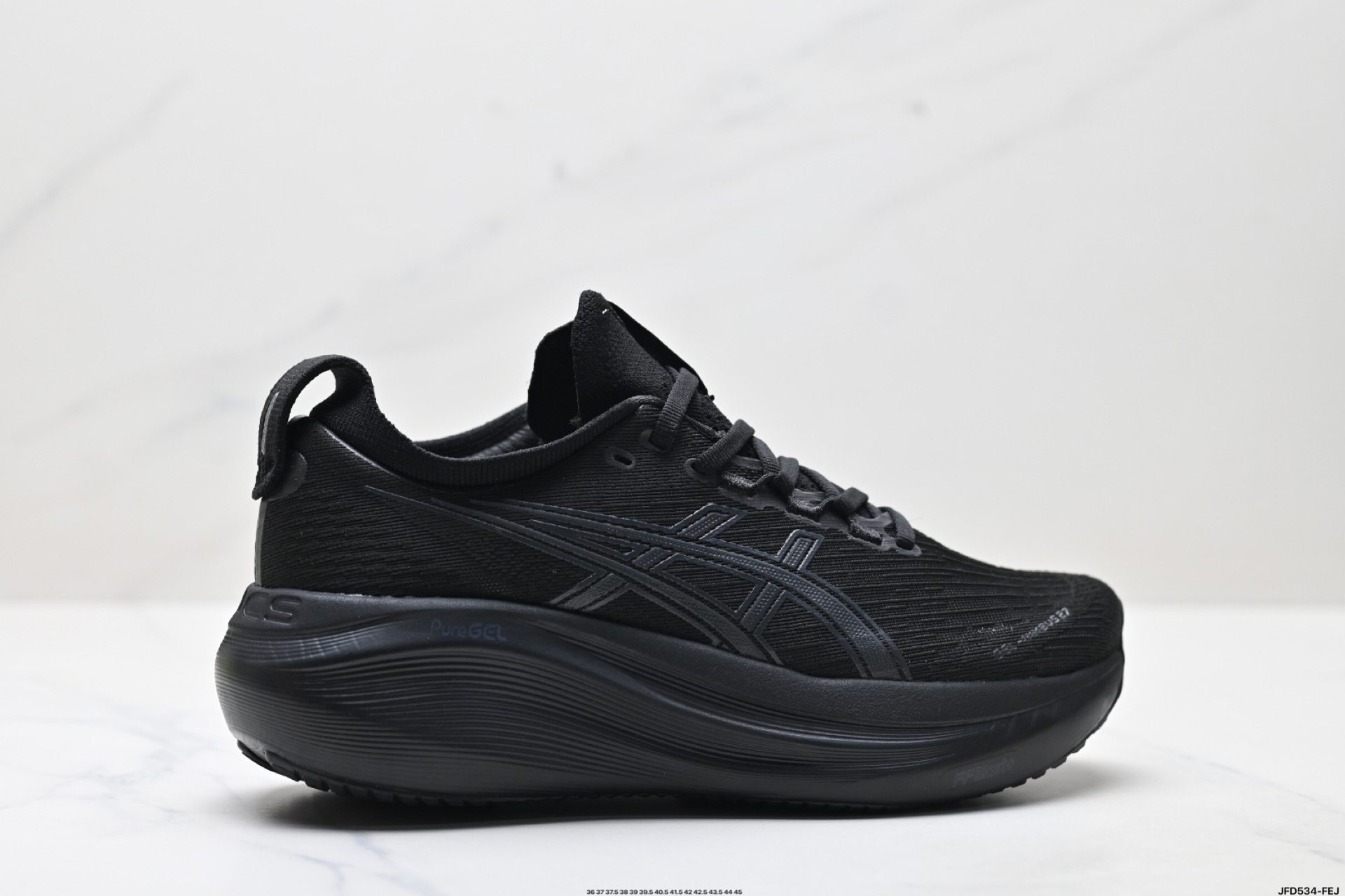 Asics Gel-Nimbus 27 舒适防滑耐磨低帮休闲跑步鞋 1011B956-001