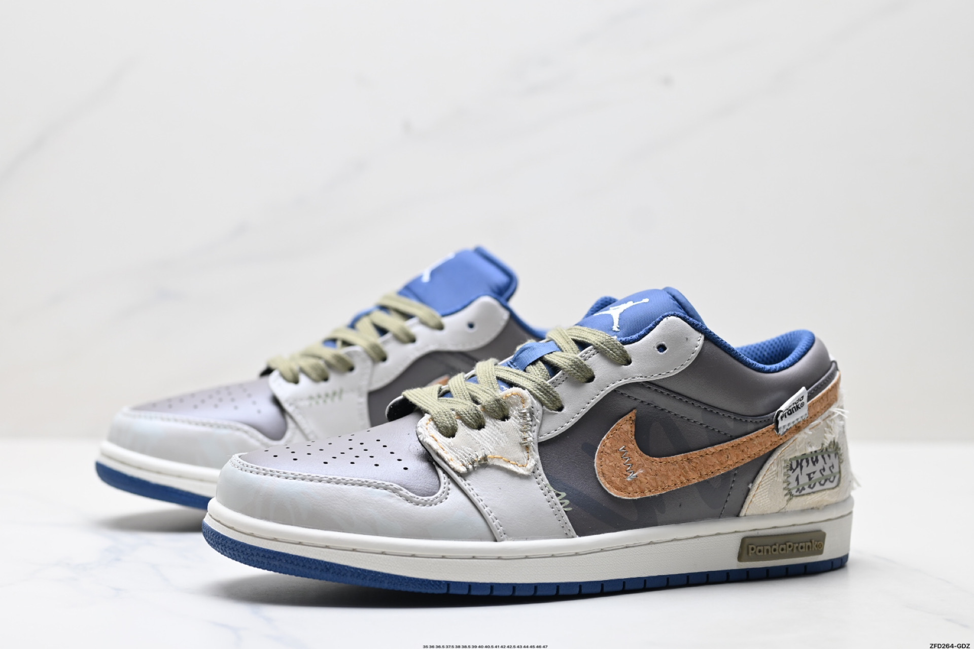 Nike Air Jordan 1 Low AJ1乔1低帮休闲板鞋 553558-414