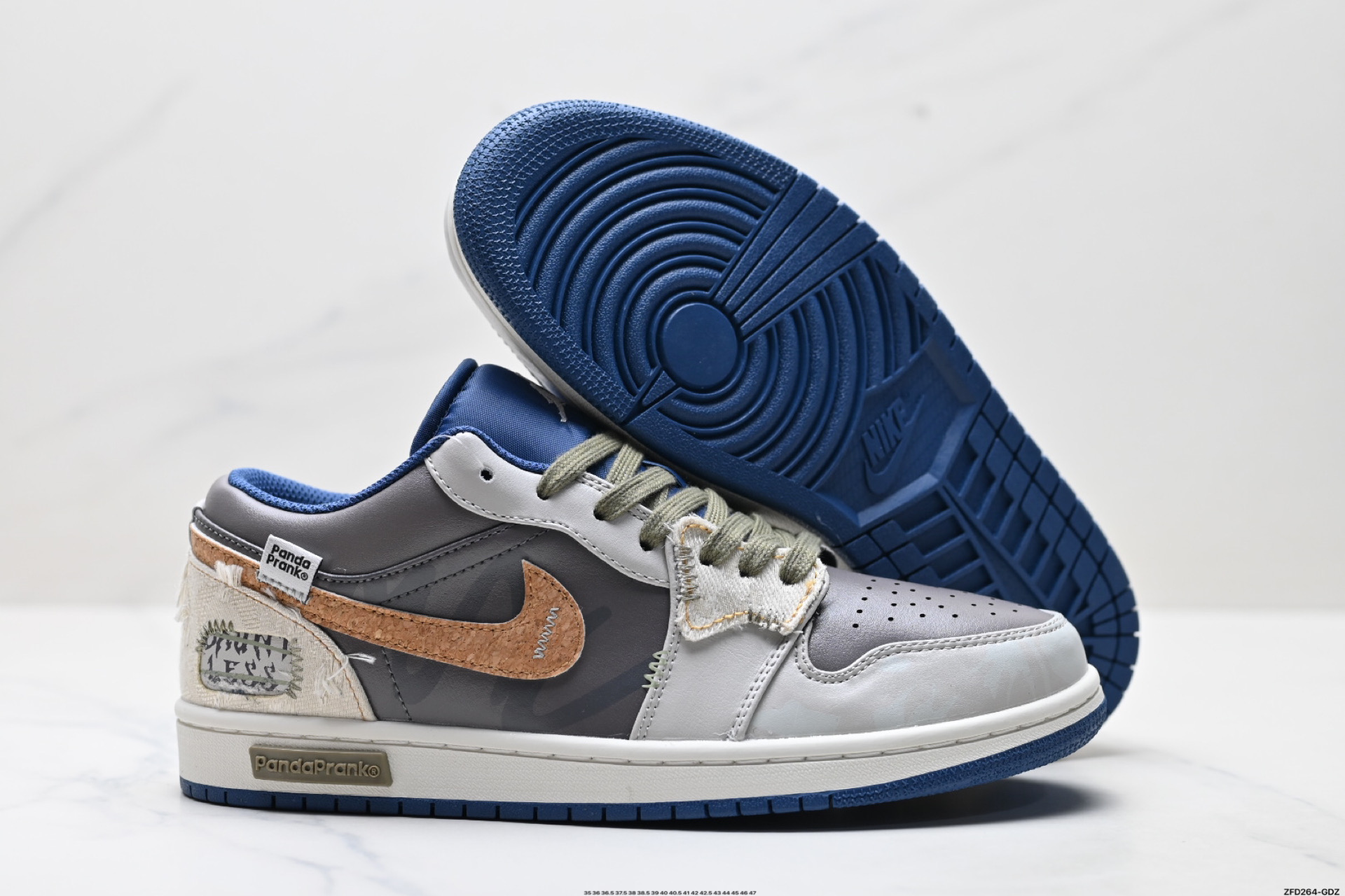 Nike Air Jordan 1 Low AJ1乔1低帮休闲板鞋 553558-414