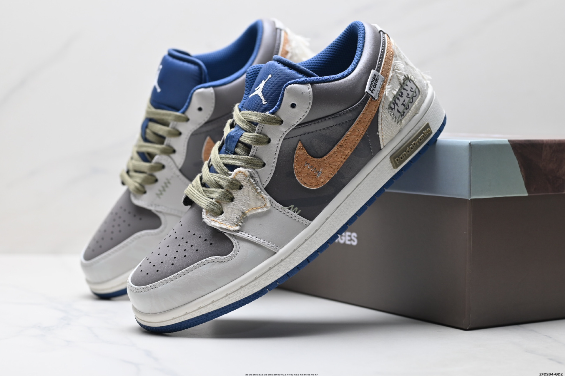 Nike Air Jordan 1 Low AJ1乔1低帮休闲板鞋 553558-414
