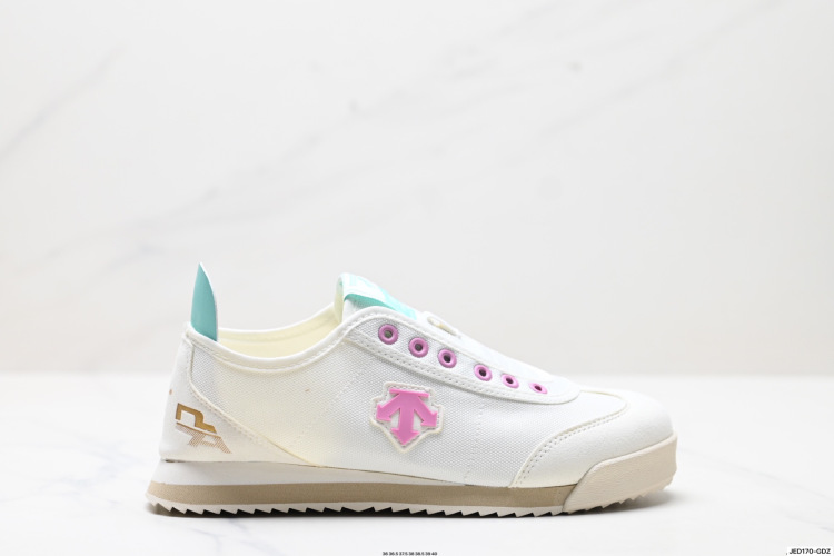 Descente CHRON Retro Sneakers - Unisex Canvas Shoes, Style D4231LSN14 1 Descente CHRON Retro Sneakers – Unisex Canvas Shoes, Style D4231LSN14