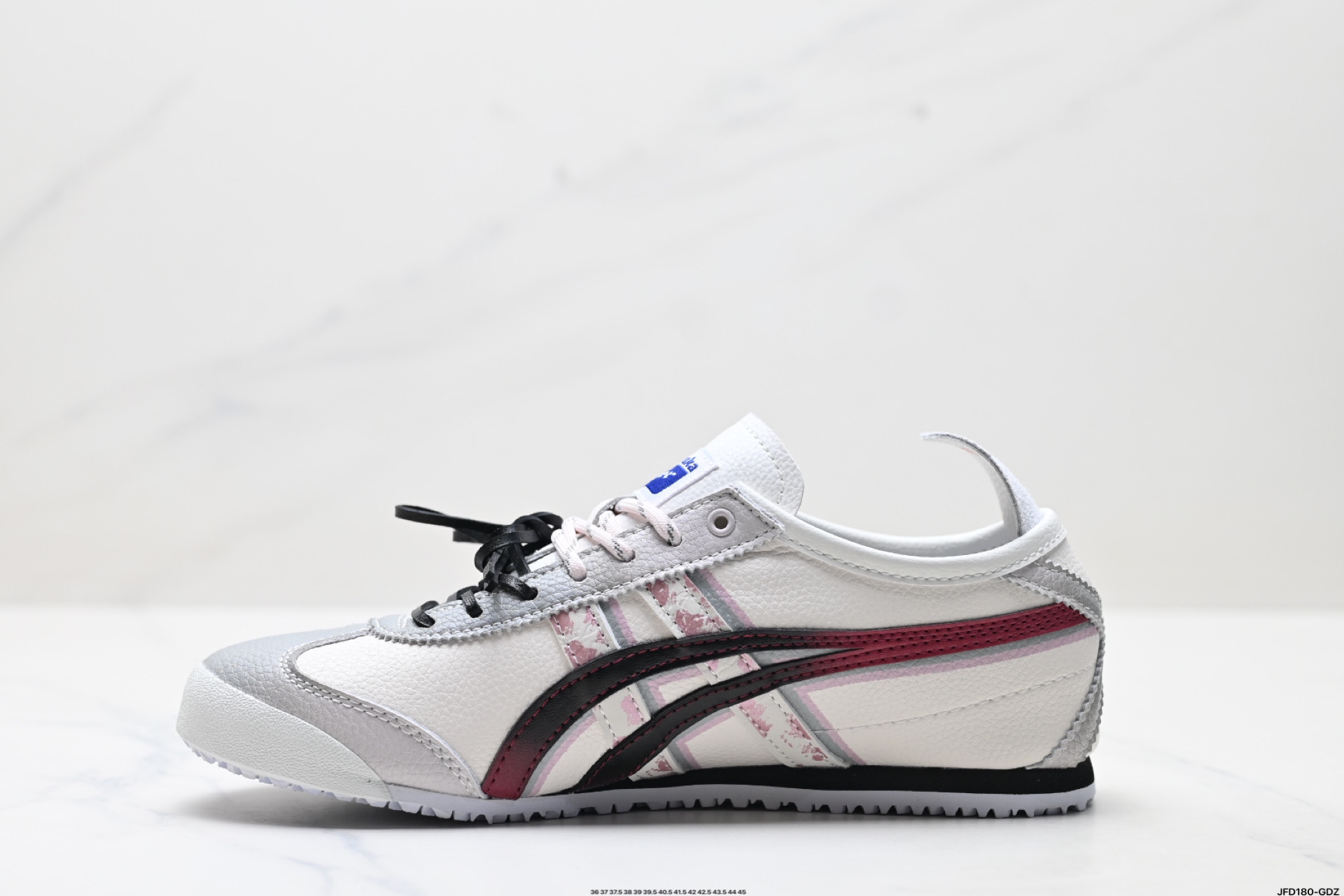 Onitsuka Tiger鬼塚虎 MEXICO 66 ‘DIY’定制球鞋系列 皮革 蒸汽木偶 雾都恋人防滑耐磨透气轻便 低帮休闲鞋 1183C102-201