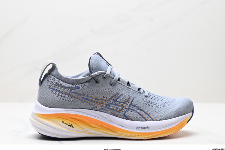 Asics GEL-NIMBUS 26 Running Shoes Jacquard Mesh Enhanced Stability Comfort 1 Asics GEL-Nimbus 26 Running Shoes: Jacquard Mesh, T-GEL Tech, Lightweight