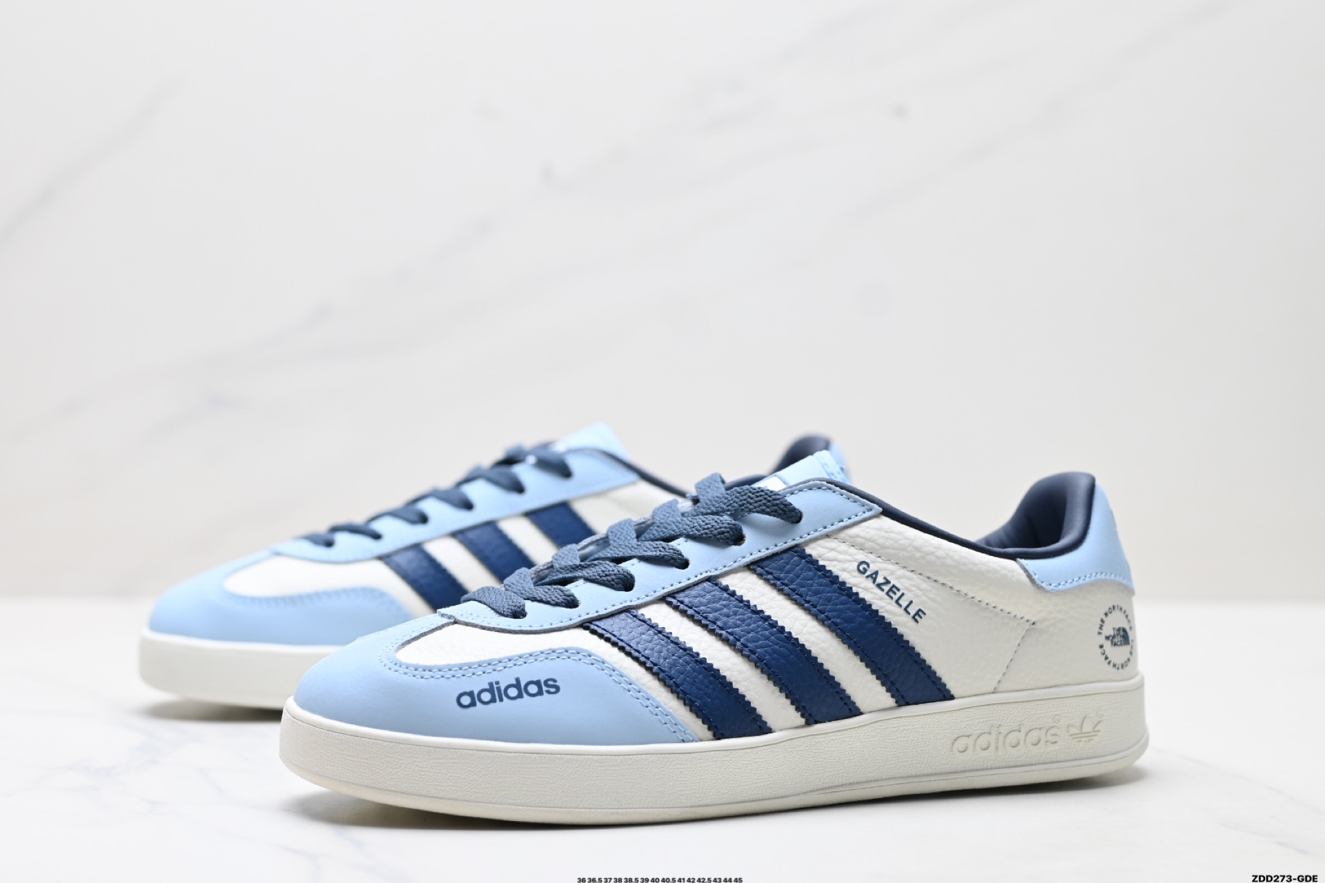 Adidas Originals Gazelle indoor ‘DIY‘定制 系列 阿迪达斯 三叶草绅士德训足球风百搭低帮休闲运动板鞋  DD6609