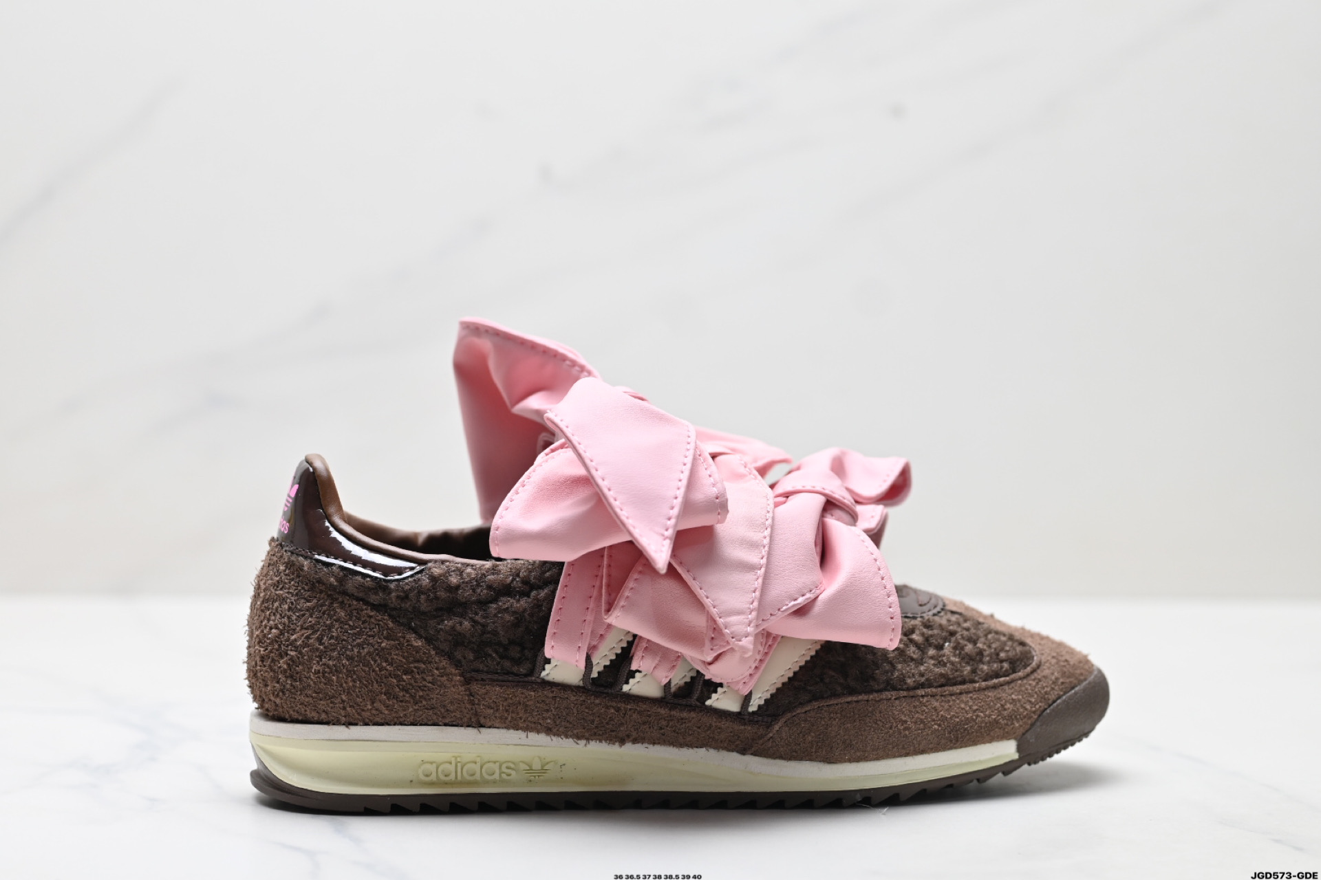 Caroline Hu x Adidas originals SL 72 OG 舒适百搭 防滑耐磨 低帮 阿迪达斯板鞋  JH7342