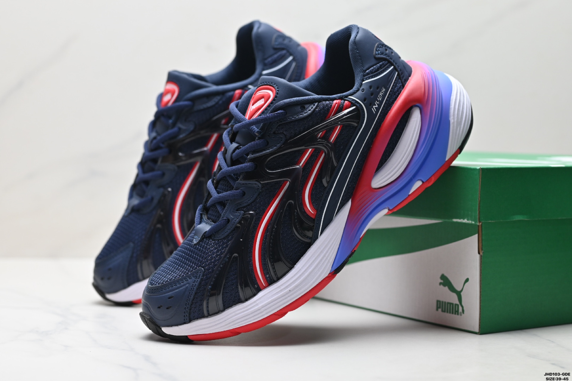 Puma Inverse Rev 彪马 舒适防滑耐磨 低帮 休闲跑步鞋 402946-01-Chinese UA Cheap High Quatity Brand Clothes Bags handbags Sneakers wholesale wholesaler seller from China Factory suppliers Fashion Clothing Shoes best Quality Beautiful Price Puma Inverse Rev 彪马 舒适防滑耐磨 低帮 休闲跑步鞋 402946-01