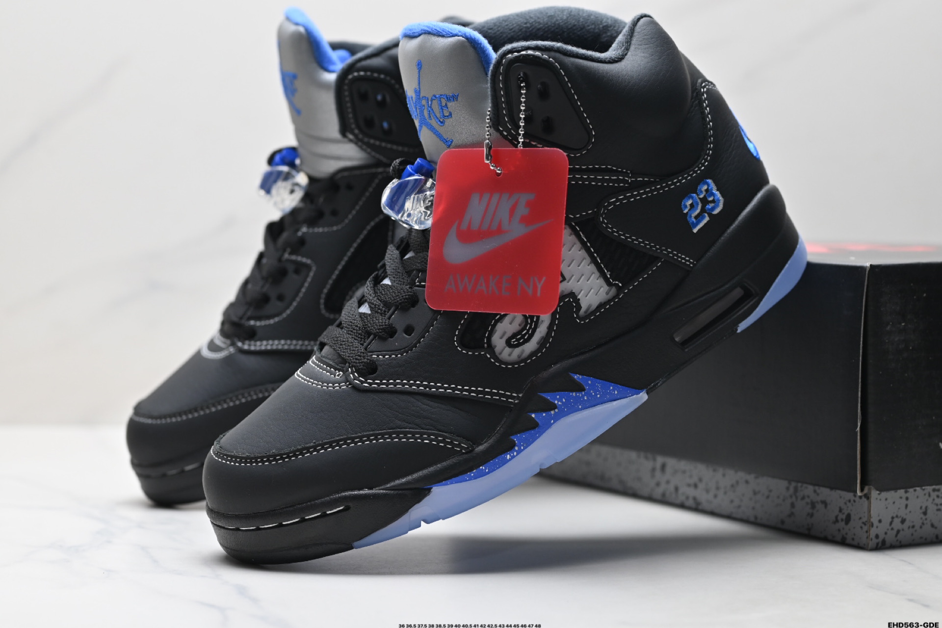 纯原Nike Air Jordan 5 Retro High迈克尔 乔丹 AJ5 高帮 减震防滑篮球鞋  DV4982-004