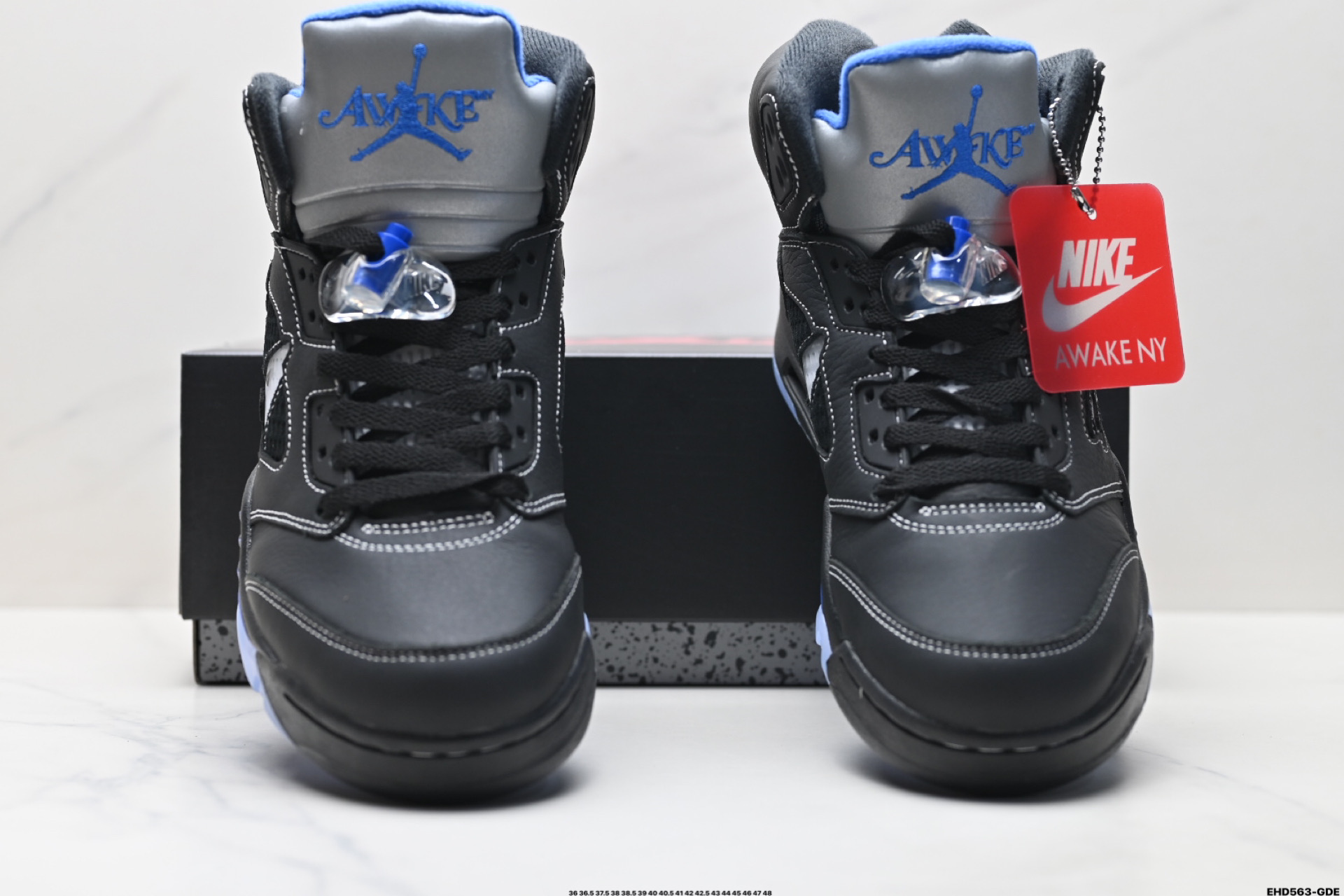 纯原Nike Air Jordan 5 Retro High迈克尔 乔丹 AJ5 高帮 减震防滑篮球鞋  DV4982-004