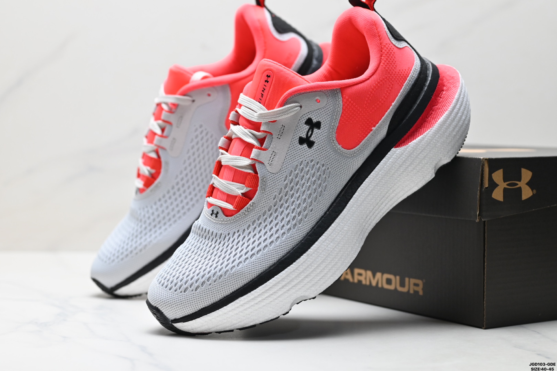 Under Armour UA Infinite Elite 2韧系列 安德玛 舒适百搭时尚耐磨 低帮跑步鞋 3068169-001