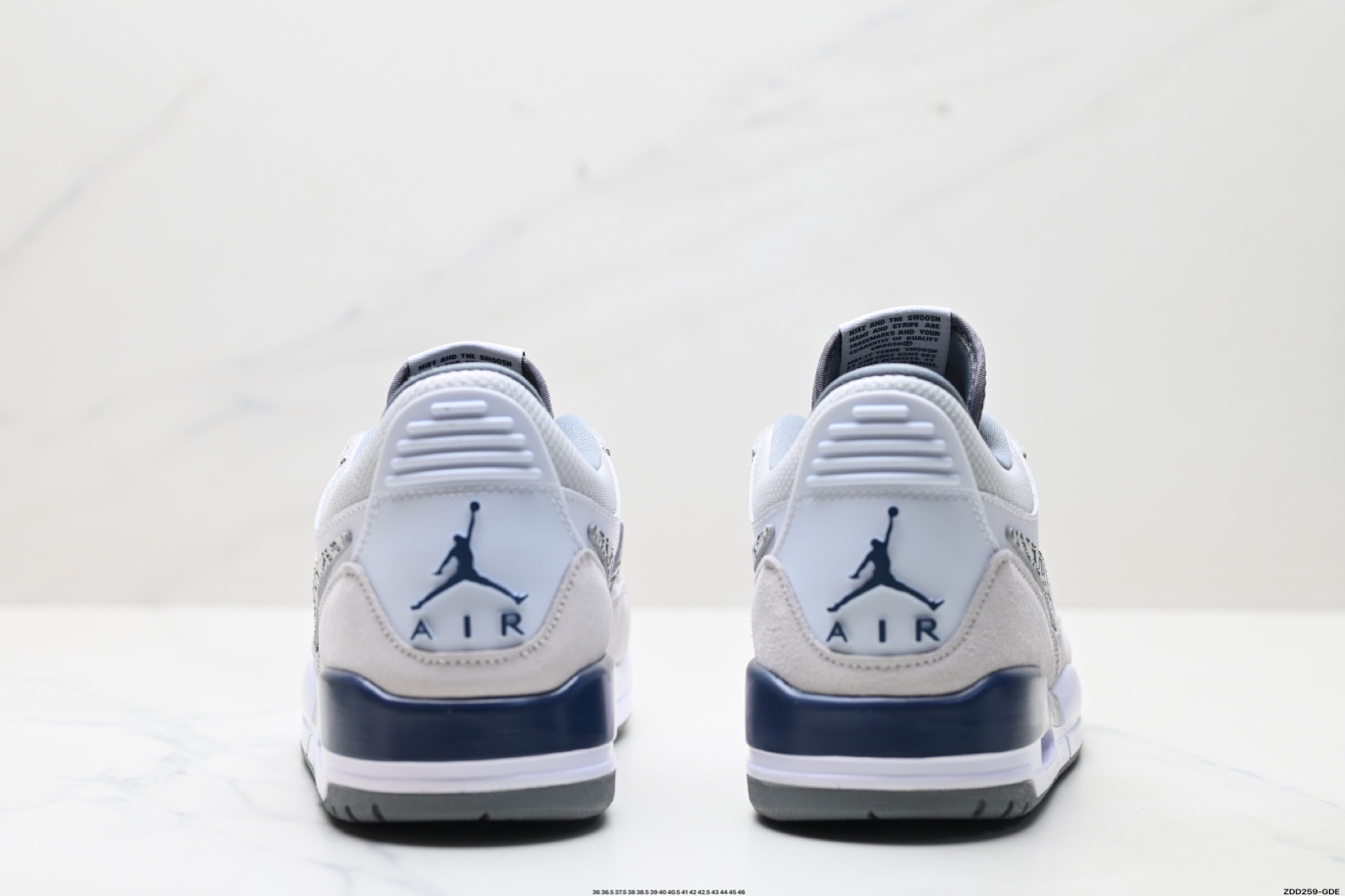 耐克Nike Air Jordan Legacy 312 Low”White/Grey Fog/Blue/Red“乔丹最强三合一混合版本低帮文化休闲运动篮球鞋 CD7069-124