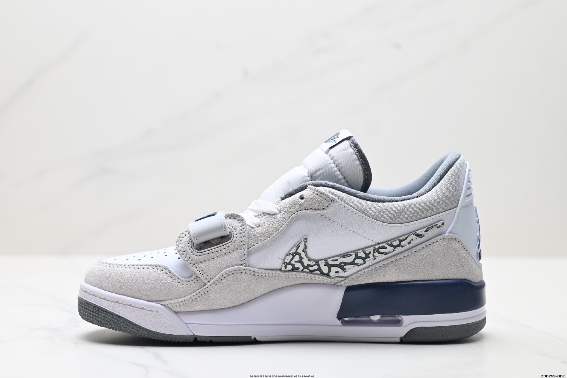 耐克Nike Air Jordan Legacy 312 Low”White/Grey Fog/Blue/Red“乔丹最强三合一混合版本低帮文化休闲运动篮球鞋 CD7069-124