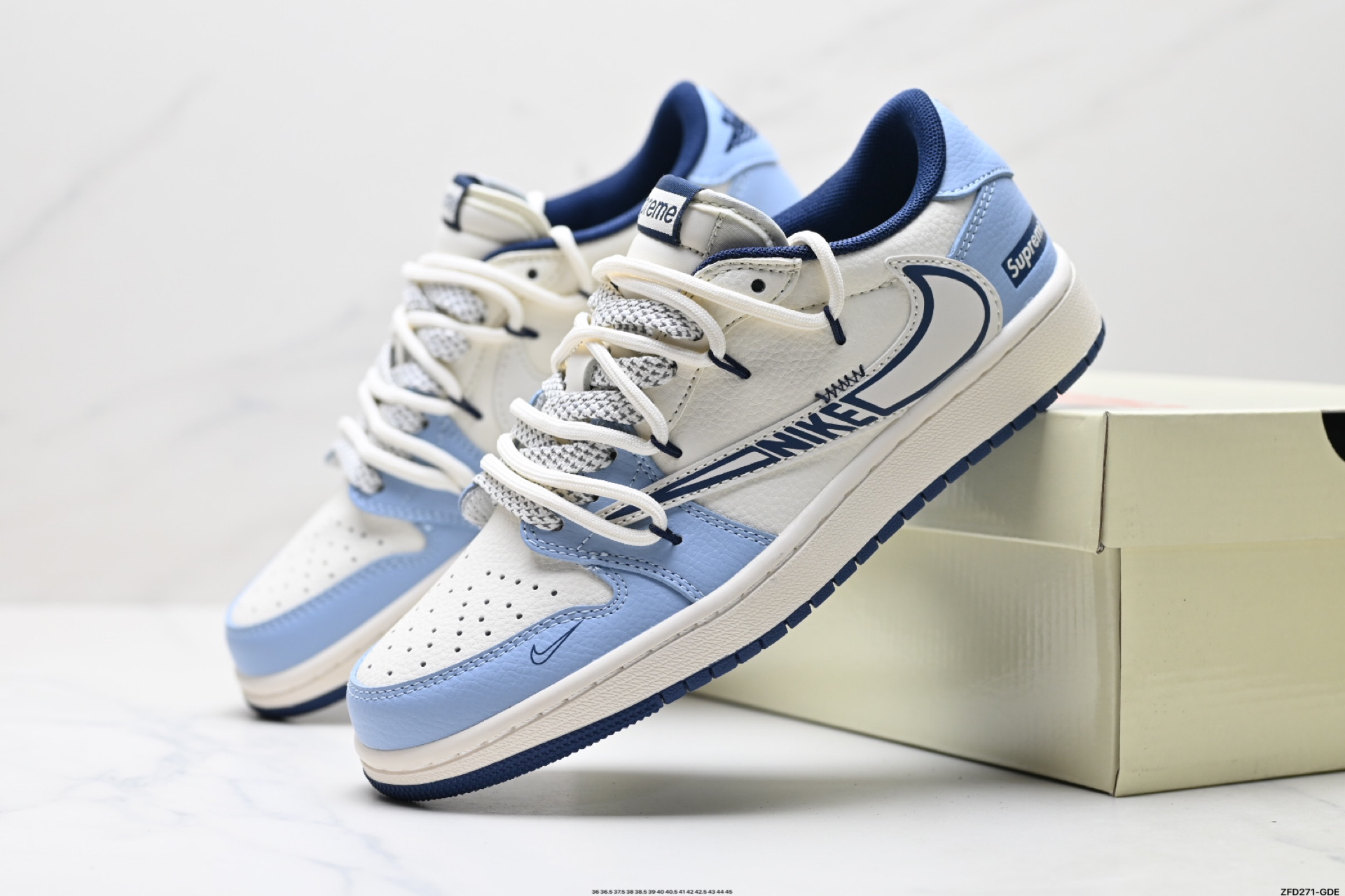 Nike Air Jordan 1 x Travis Scott AJ1倒勾 乔一倒钩 ‘DIY’定制 耐克 低帮文化篮球鞋 DM6868-106-High Quatity Cheap Brand wholesale wholesaler seller Clothes Bags handbags Sneakers Top Fashion Clothing Shoes from China Factory Chinese suppliers best Quality Beautiful Price Nike Air Jordan 1 x Travis Scott AJ1倒勾 乔一倒钩 ‘DIY’定制 耐克 低帮文化篮球鞋 DM6868-106