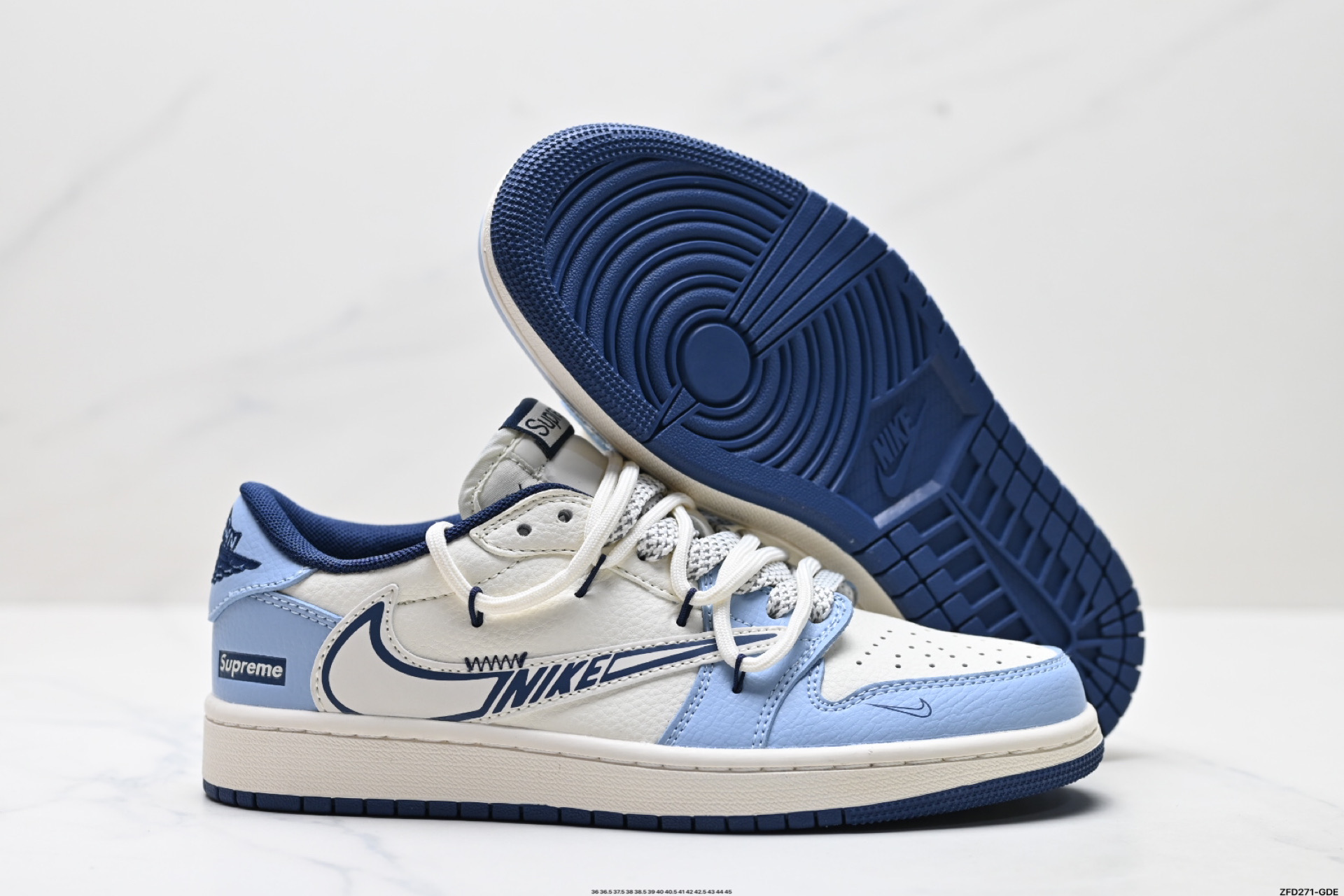 Nike Air Jordan 1 x Travis Scott AJ1倒勾 乔一倒钩 ‘DIY’定制 耐克 低帮文化篮球鞋 DM6868-106-High Quatity Cheap Brand wholesale wholesaler seller Clothes Bags handbags Sneakers Top Fashion Clothing Shoes from China Factory Chinese suppliers best Quality Beautiful Price Nike Air Jordan 1 x Travis Scott AJ1倒勾 乔一倒钩 ‘DIY’定制 耐克 低帮文化篮球鞋 DM6868-106